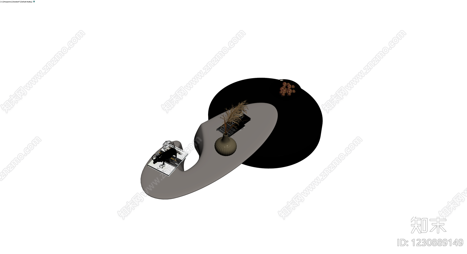 现代风格组合茶几3D模型下载【ID:1230889149】