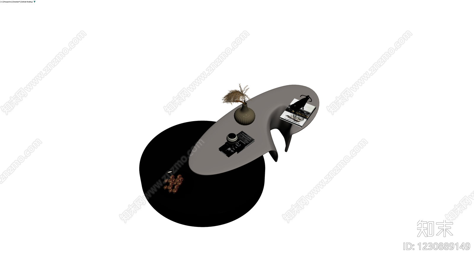 现代风格组合茶几3D模型下载【ID:1230889149】