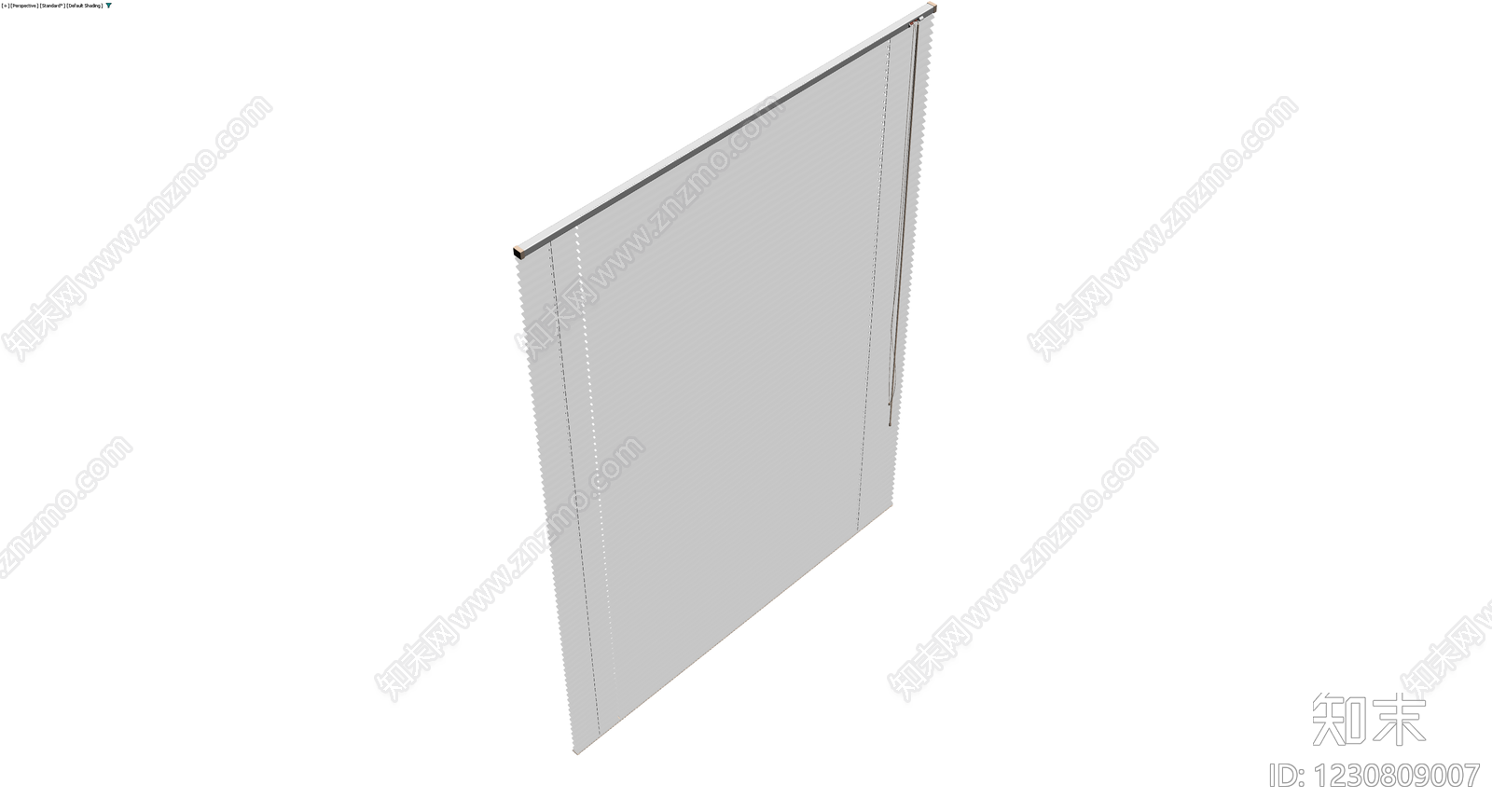 百叶窗成品组件3D模型下载【ID:1230809007】