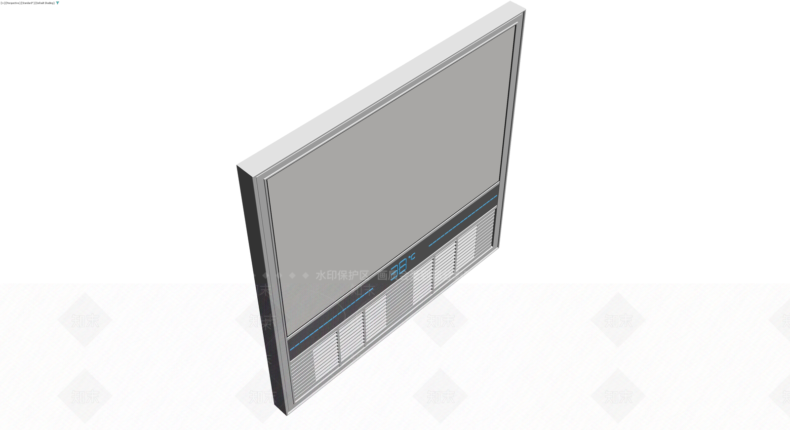 窗式空调机3D模型下载【ID:1229600482】