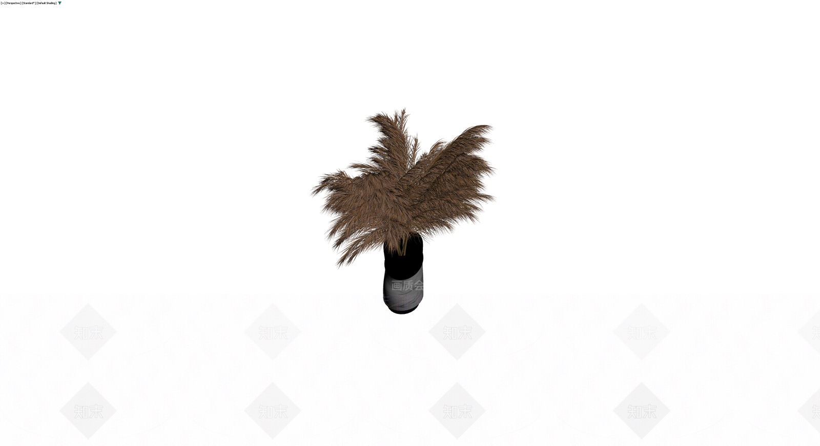 带盆仿真棕榈植物3D模型下载【ID:1230535071】