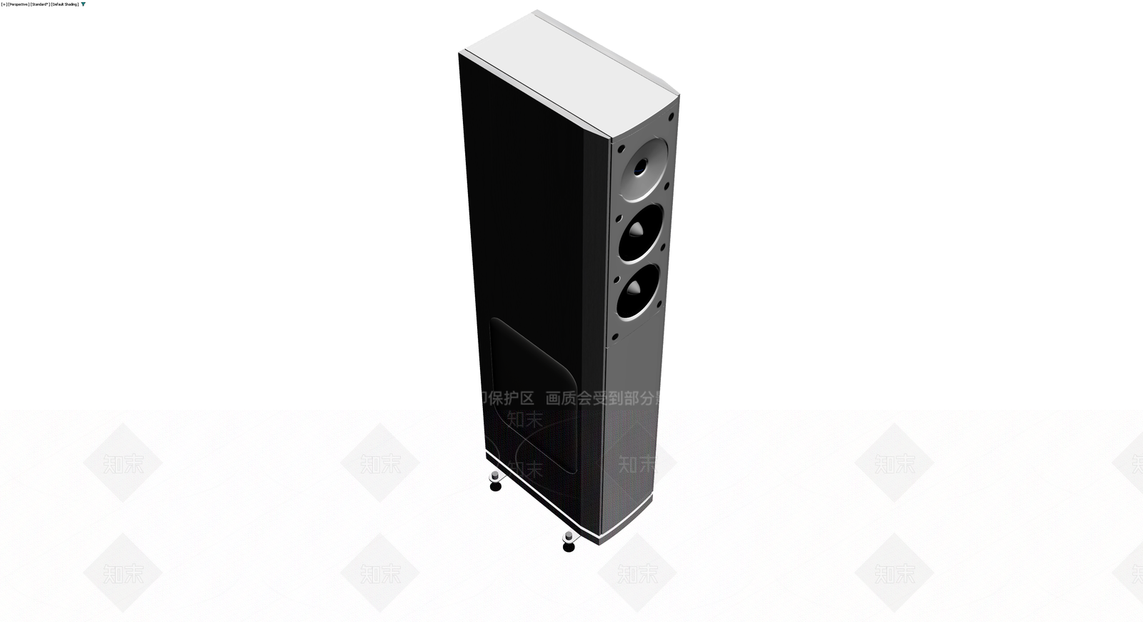 落地音箱3D模型3D模型下载【ID:1229649775】