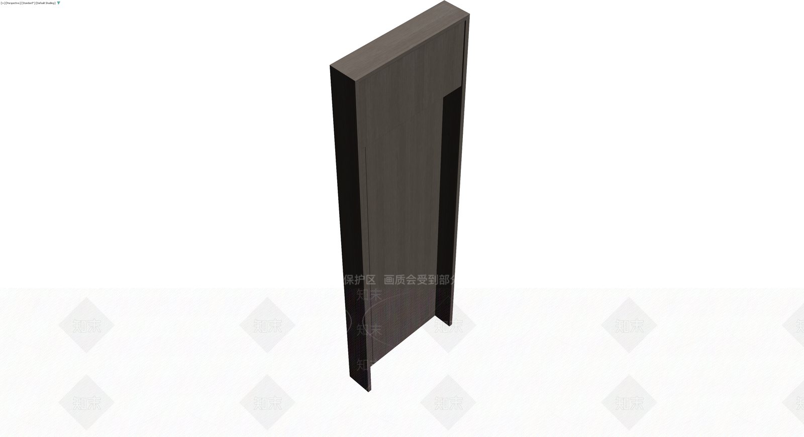 深色木纹高柜3D模型下载【ID:1230395168】