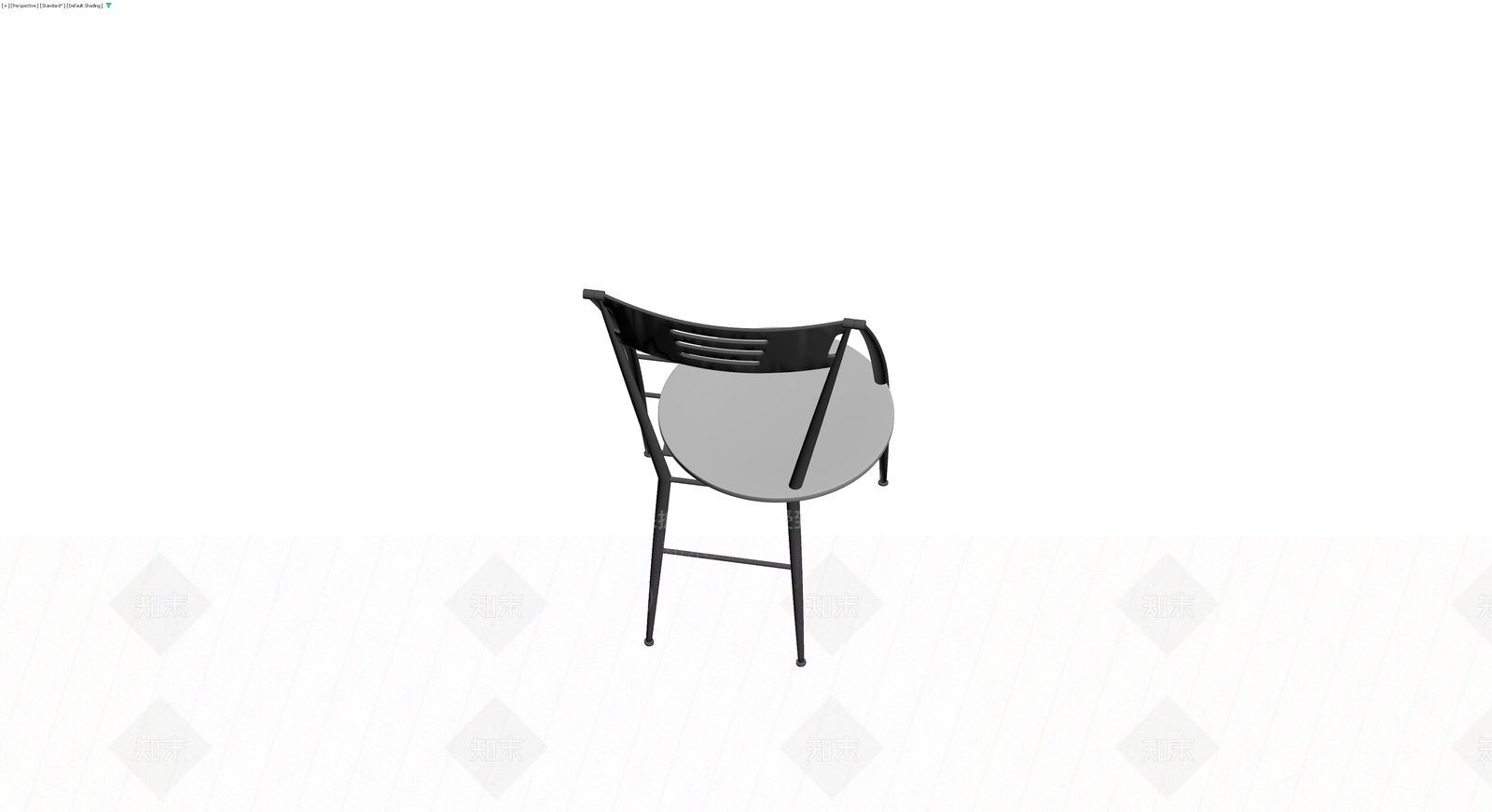 现代金属框架圆椅3D模型下载【ID:1230711382】