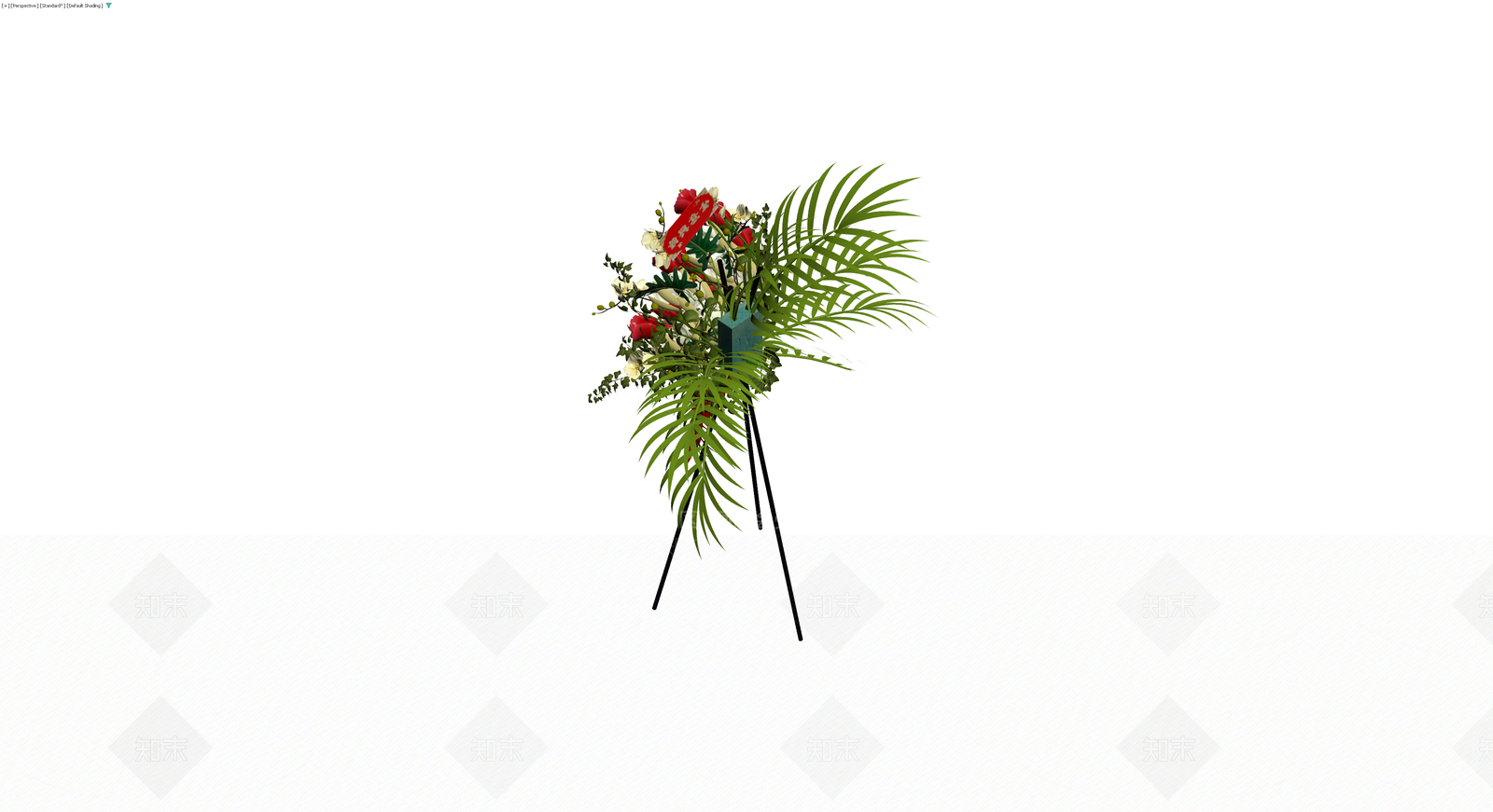 开业庆典花篮3D模型下载【ID:1229684090】