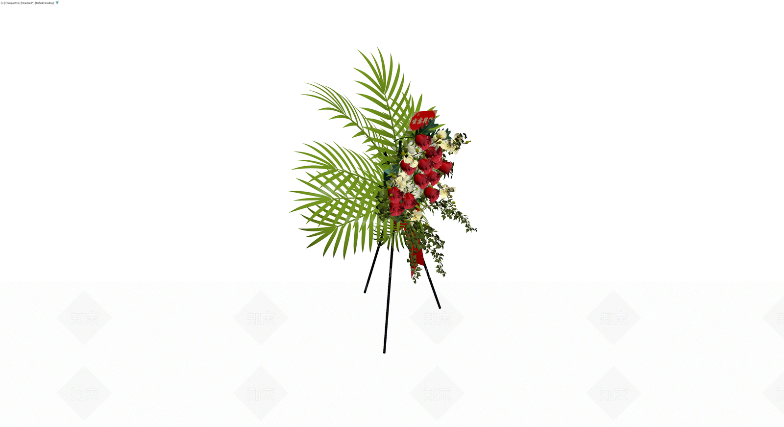 开业庆典花篮3D模型下载【ID:1229684090】