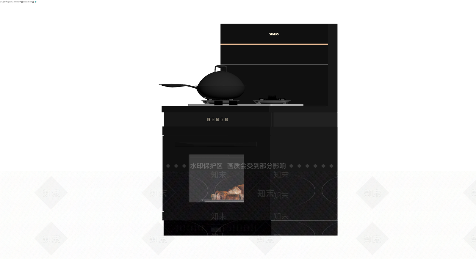 西门子集成灶模型3D模型下载【ID:1230760631】