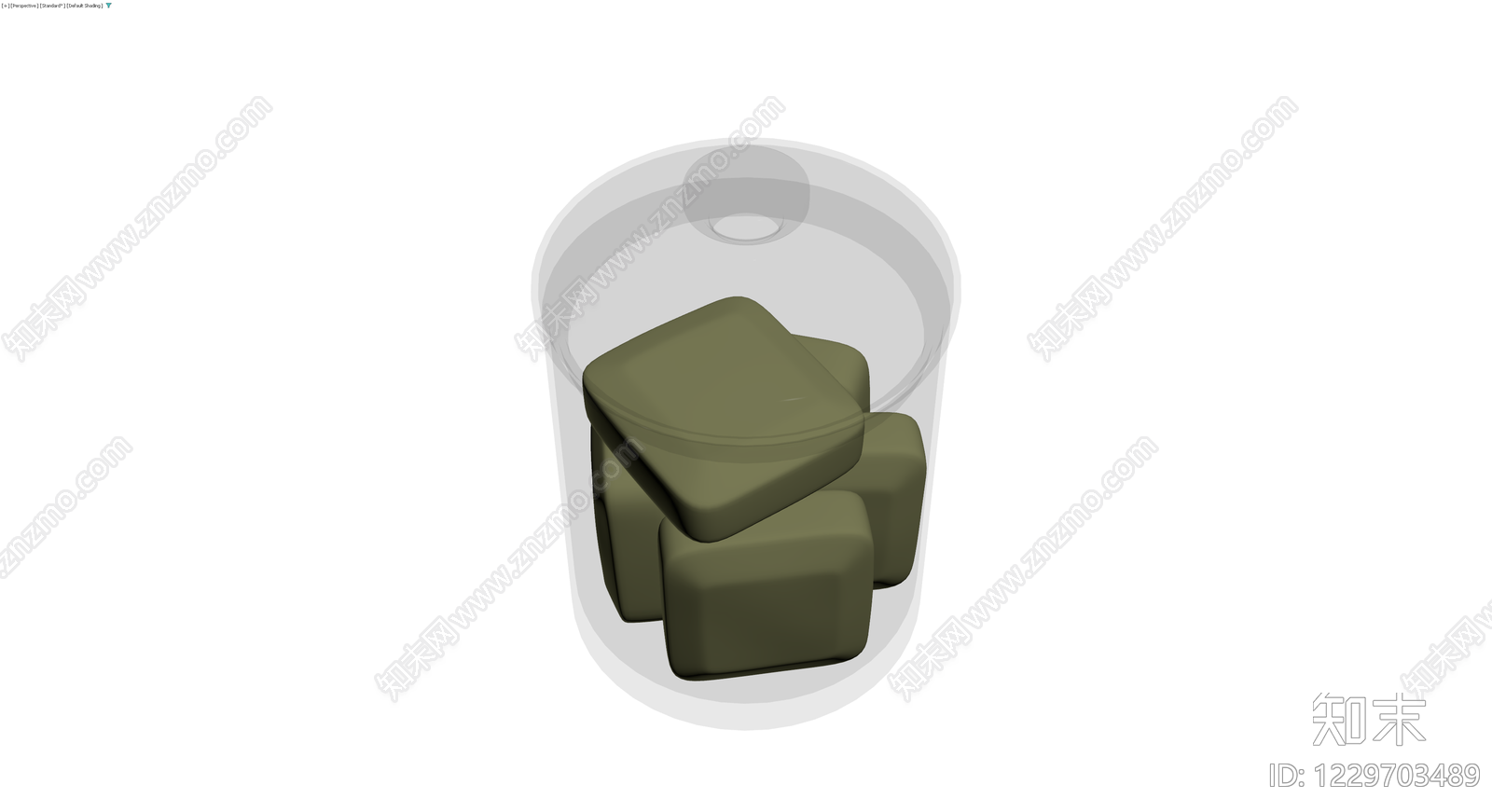 带盖罐装橄榄3D模型下载【ID:1229703489】
