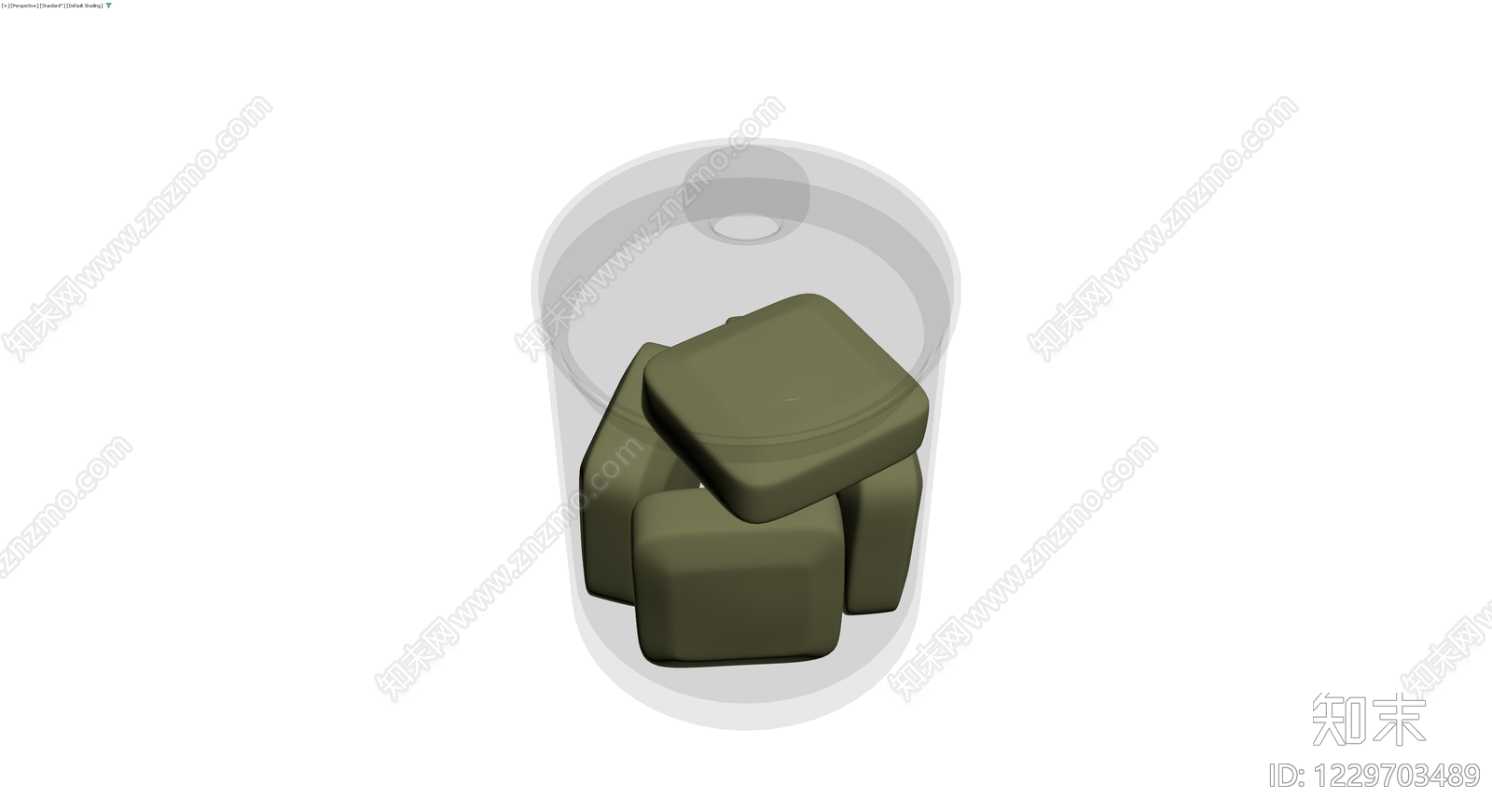 带盖罐装橄榄3D模型下载【ID:1229703489】