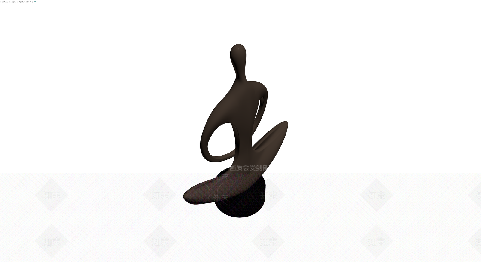 抽象人物雕塑摆件3D模型下载【ID:1229645254】