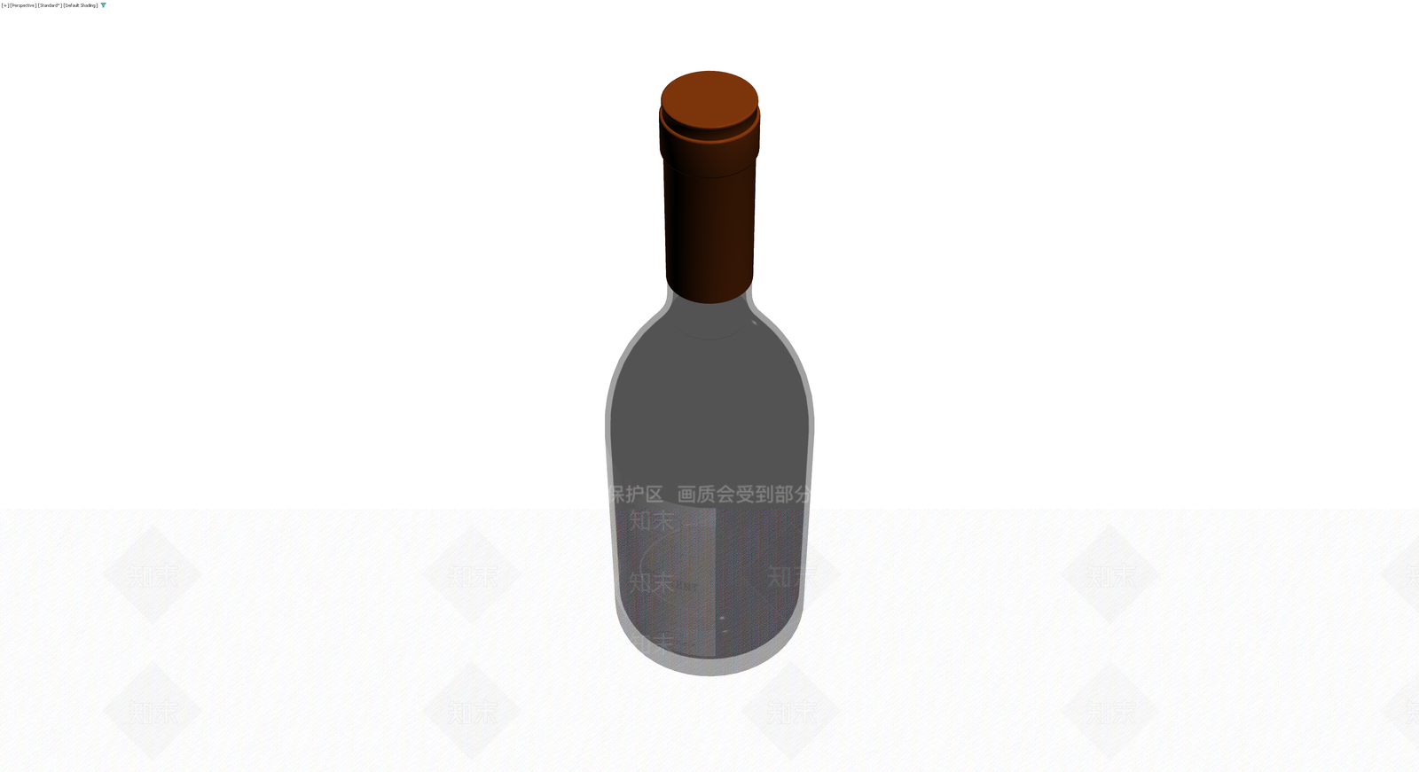 Rieflé酒庄红酒瓶模型3D模型下载【ID:1230146333】