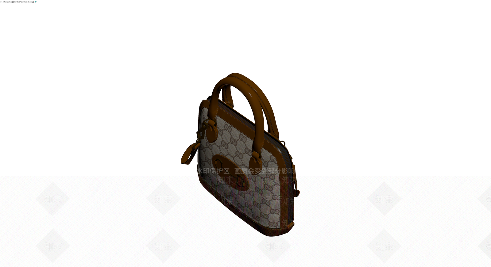 Gucci风格手提包3D模型下载【ID:1230363616】