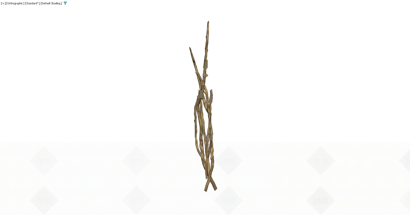 捆绑枯枝装饰模型3D模型下载【ID:1229586697】