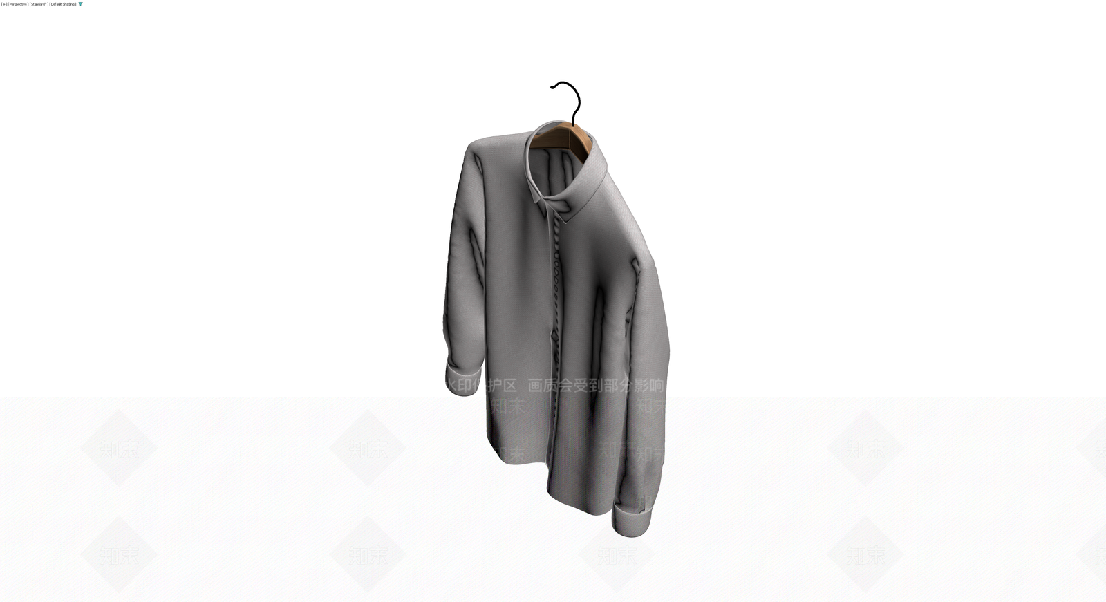 挂架长袖衬衫模型3D模型下载【ID:1229870350】
