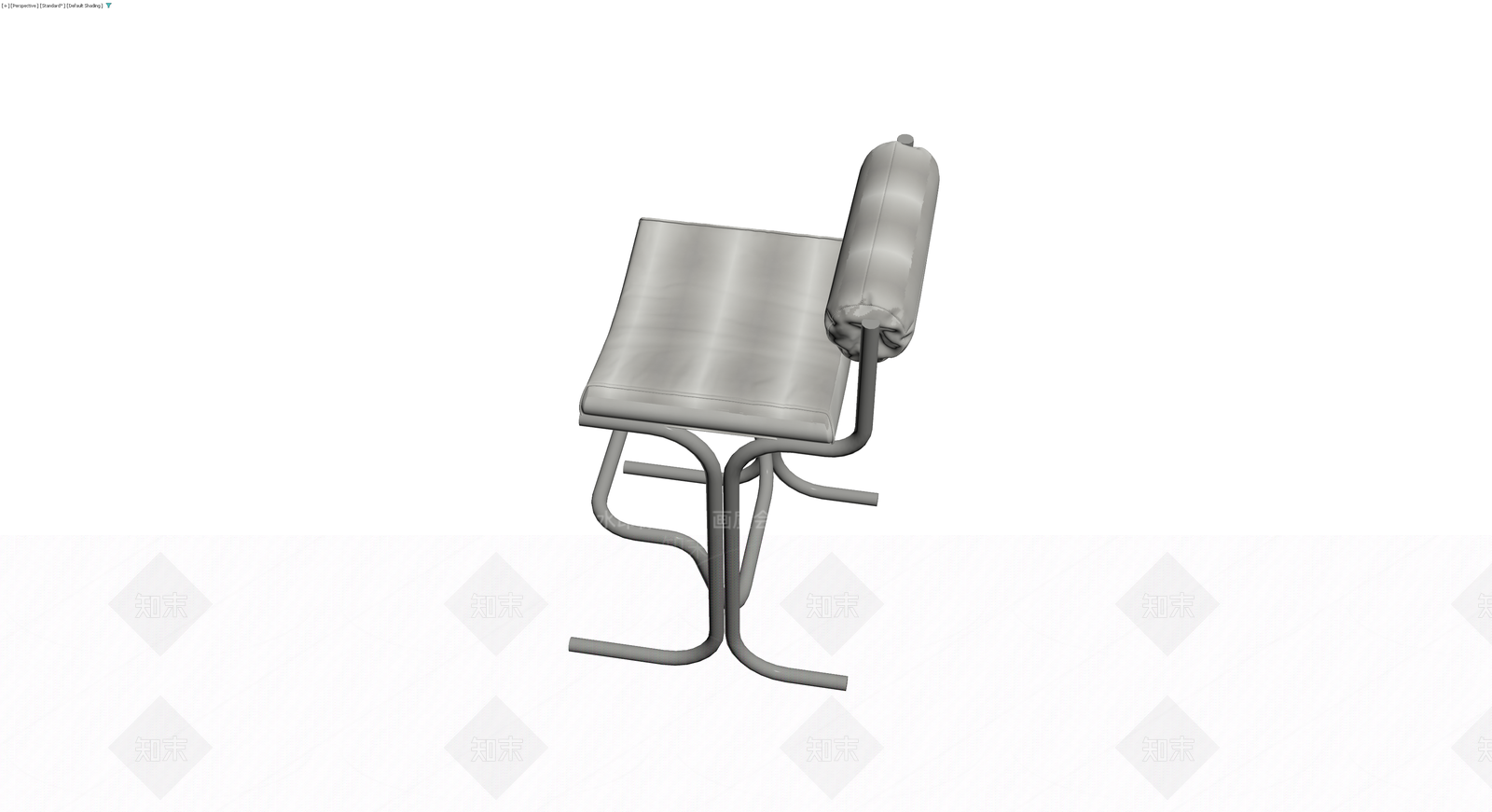 现代金属框架软包椅3D模型下载【ID:1230401267】