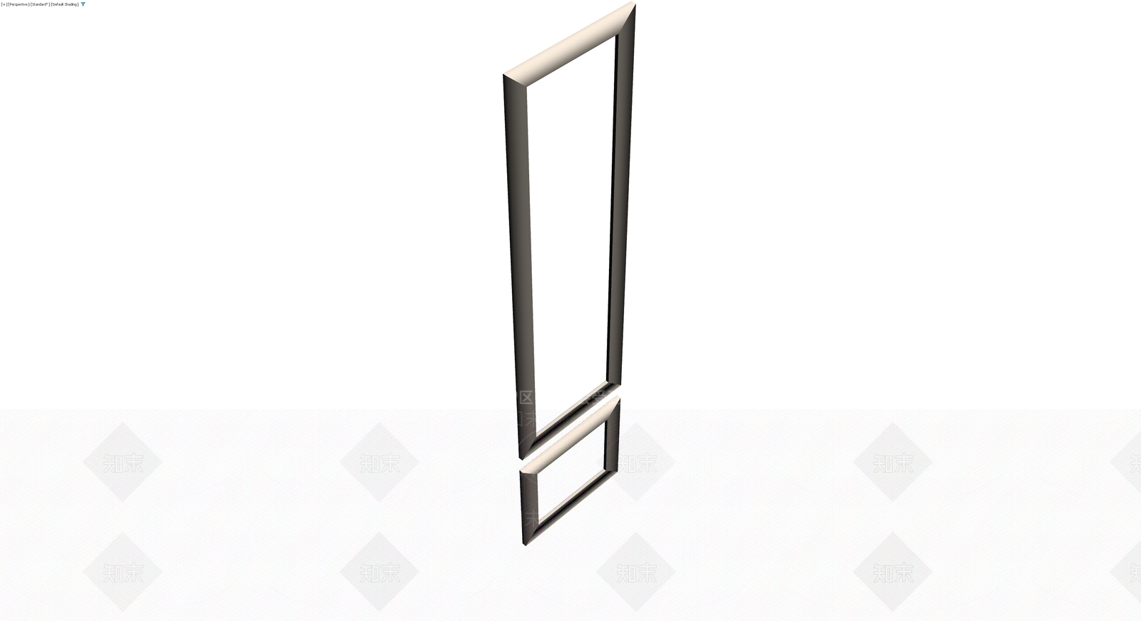 双框装饰镜/画3D模型下载【ID:1229617546】