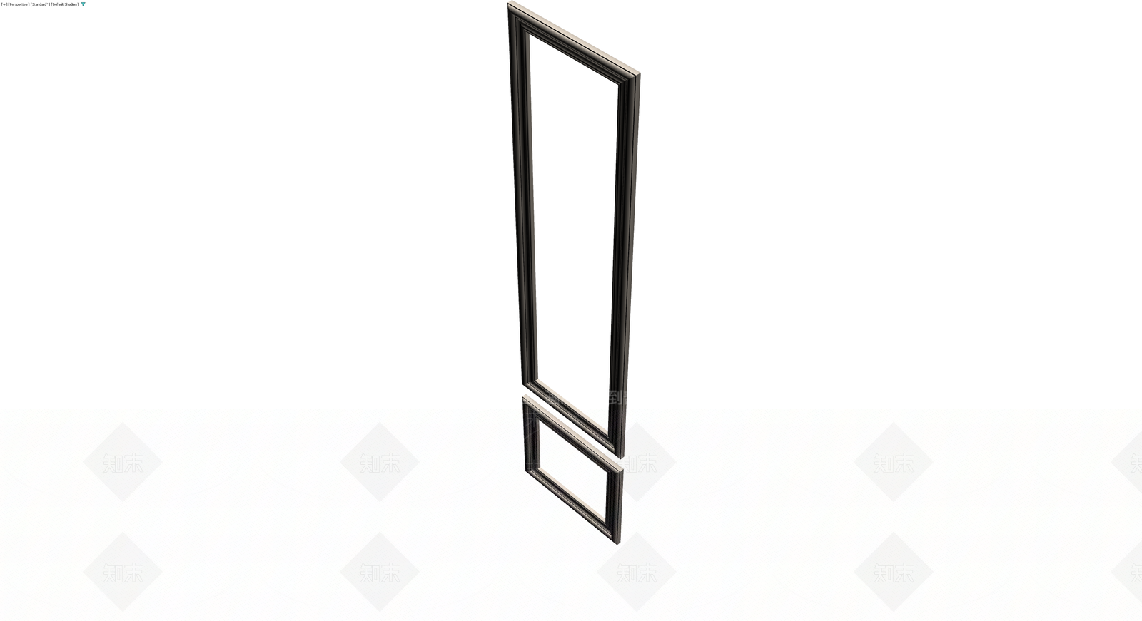 双框装饰镜/画3D模型下载【ID:1229617546】