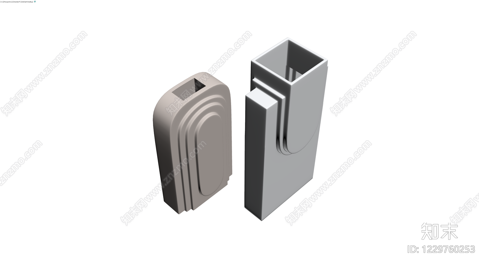 双体装饰摆件组合3D模型下载【ID:1229760253】