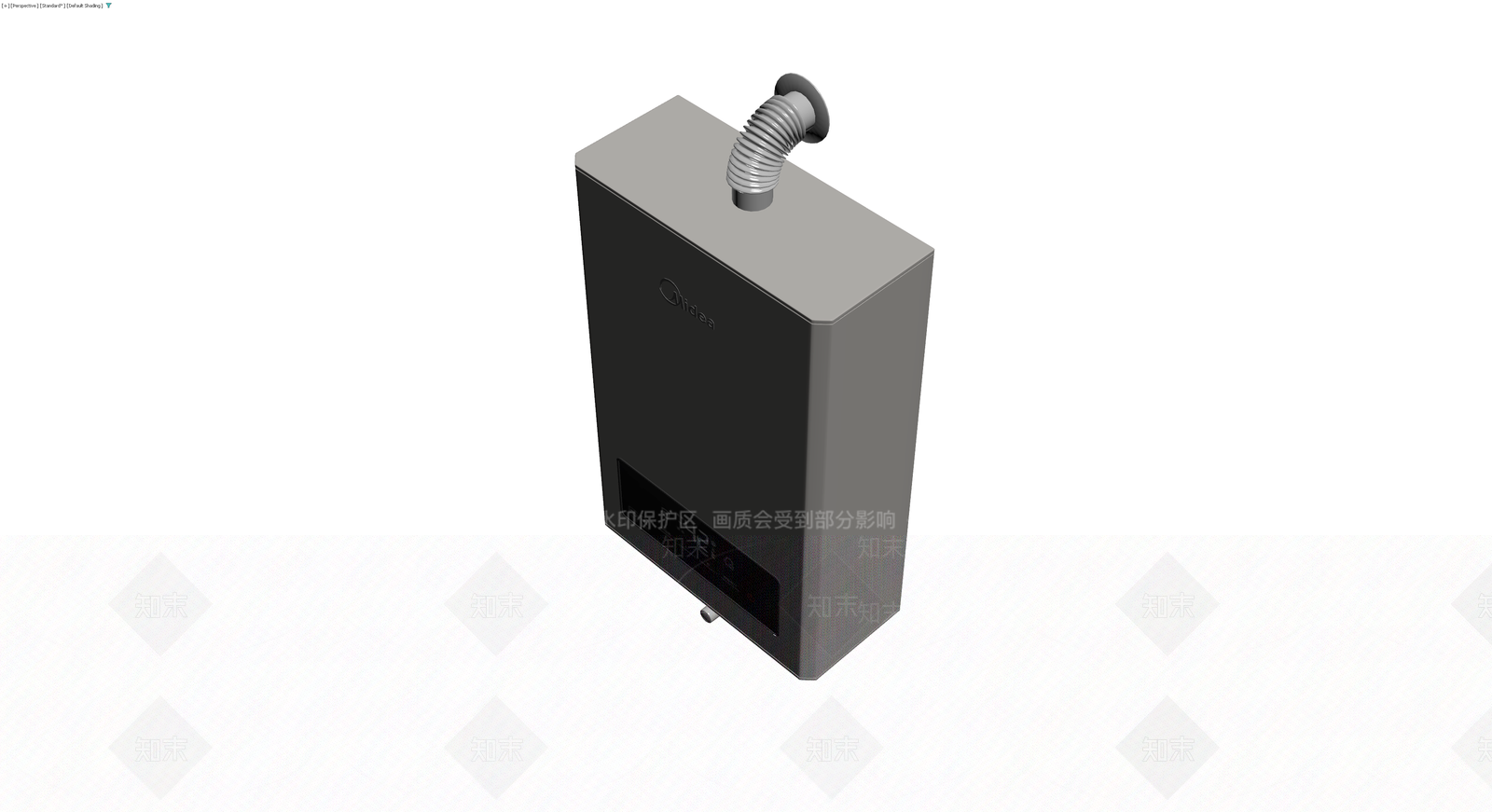美的燃气热水器模型3D模型下载【ID:1230397597】