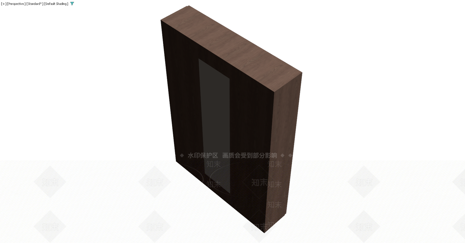 木质三门储物柜3D模型下载【ID:1229580915】