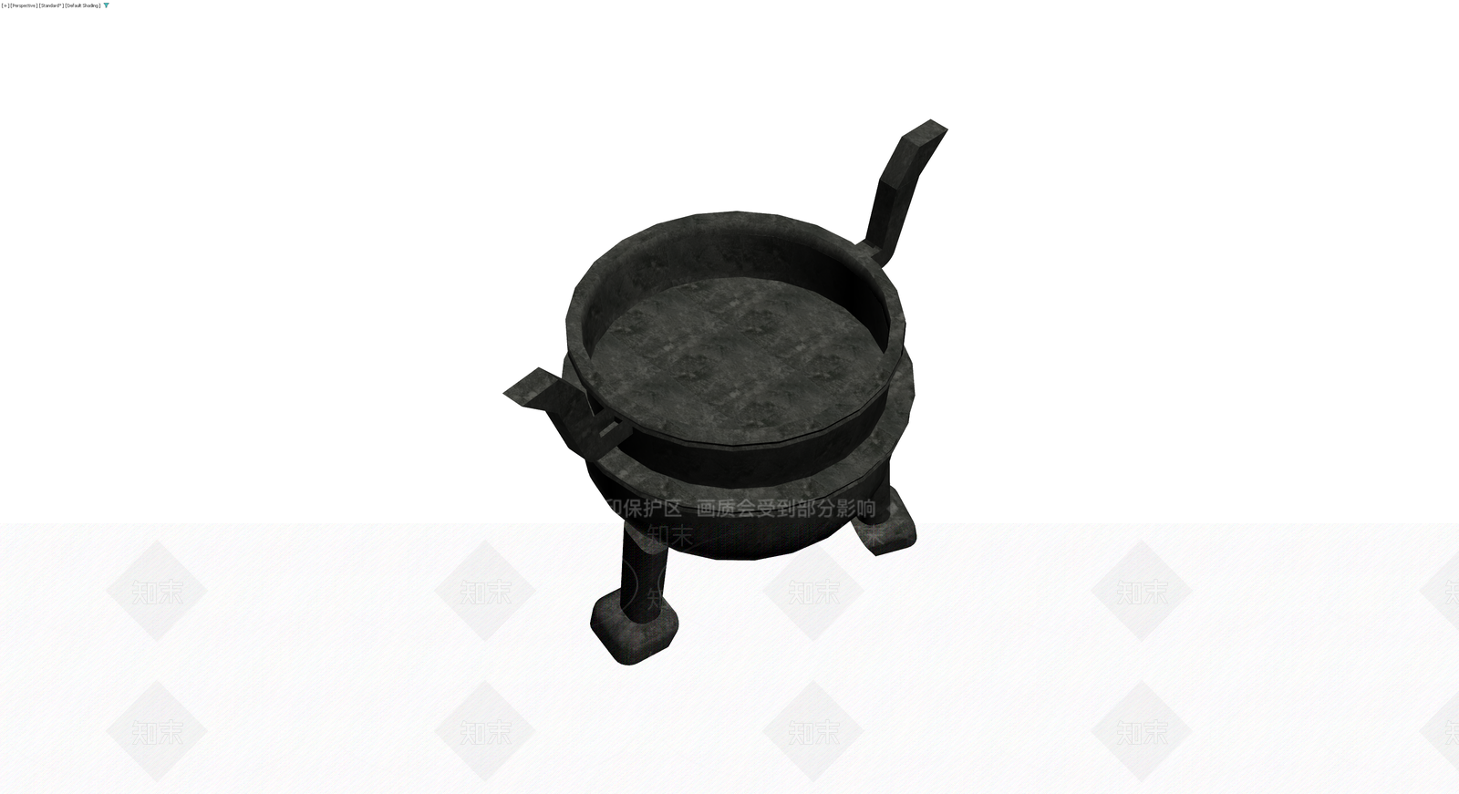 三足青铜鼎3D模型下载【ID:1229881079】