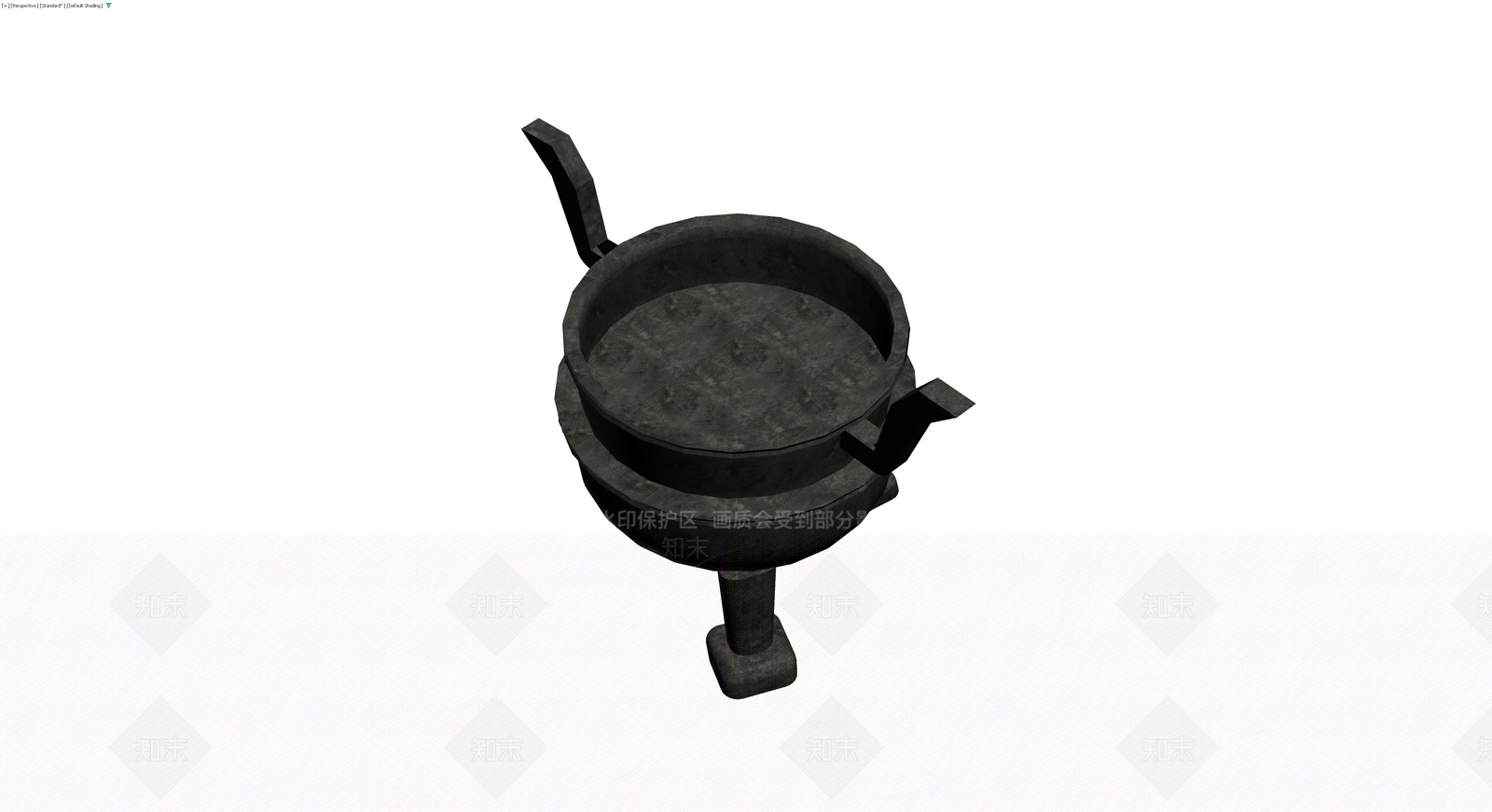 三足青铜鼎3D模型下载【ID:1229881079】