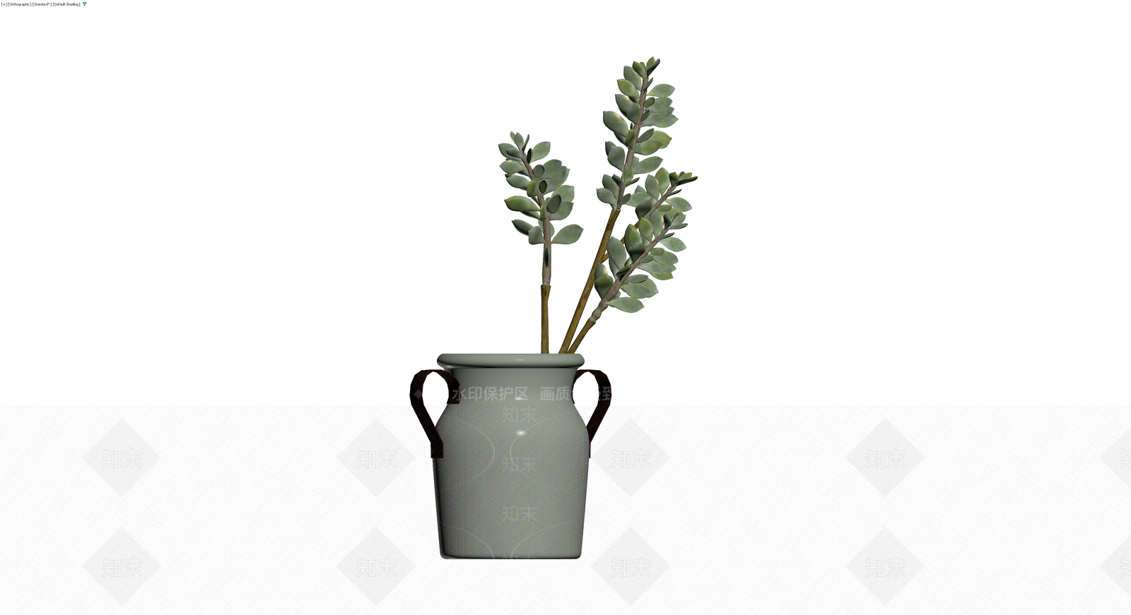 带叶盆栽植物3D模型下载【ID:1229959843】