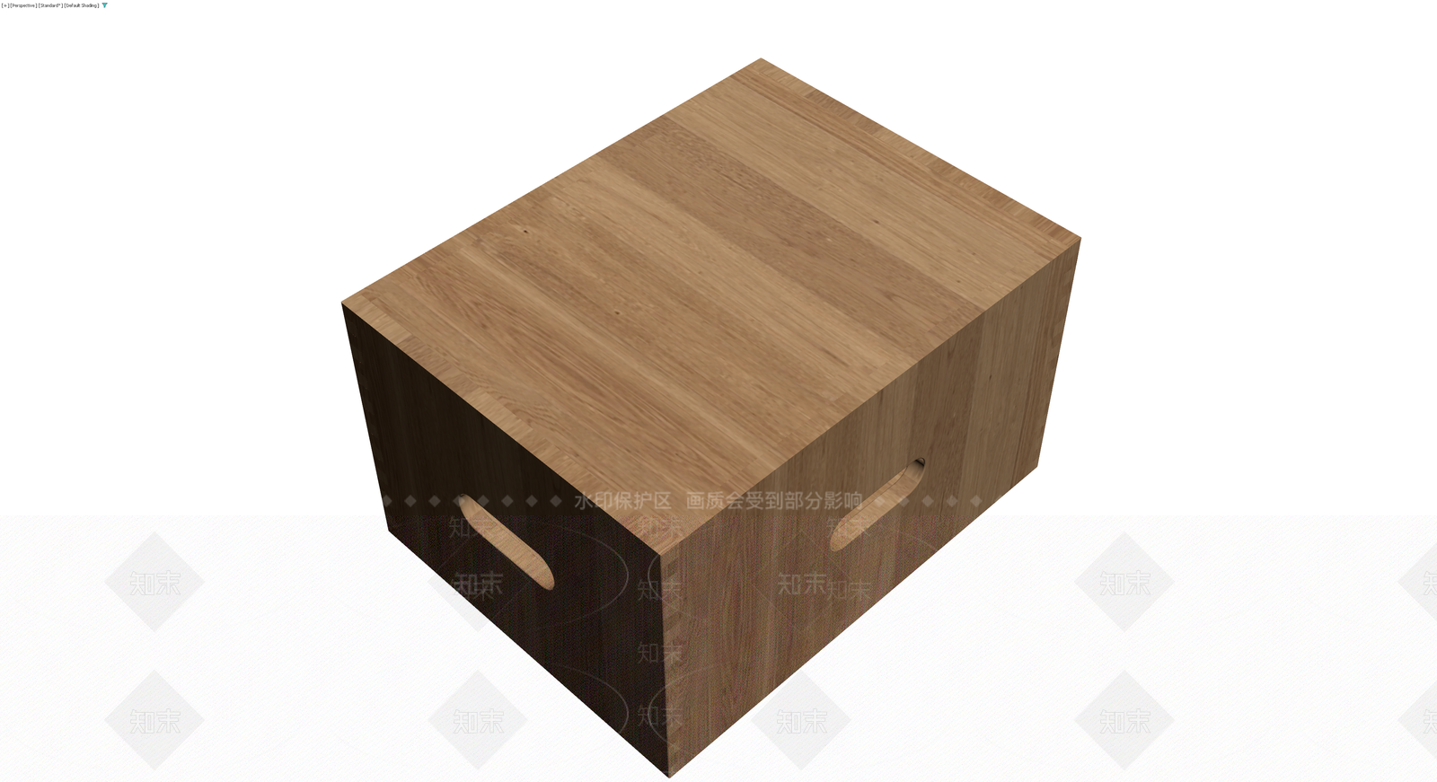 木质收纳箱/储物盒3D模型下载【ID:1229624653】