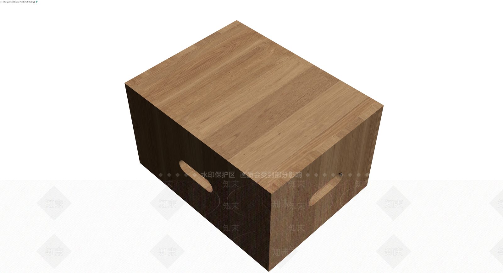 木质收纳箱/储物盒3D模型下载【ID:1229624653】