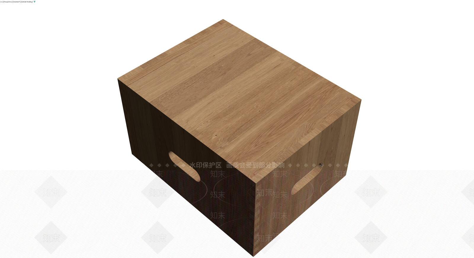 木质收纳箱/储物盒3D模型下载【ID:1229624653】