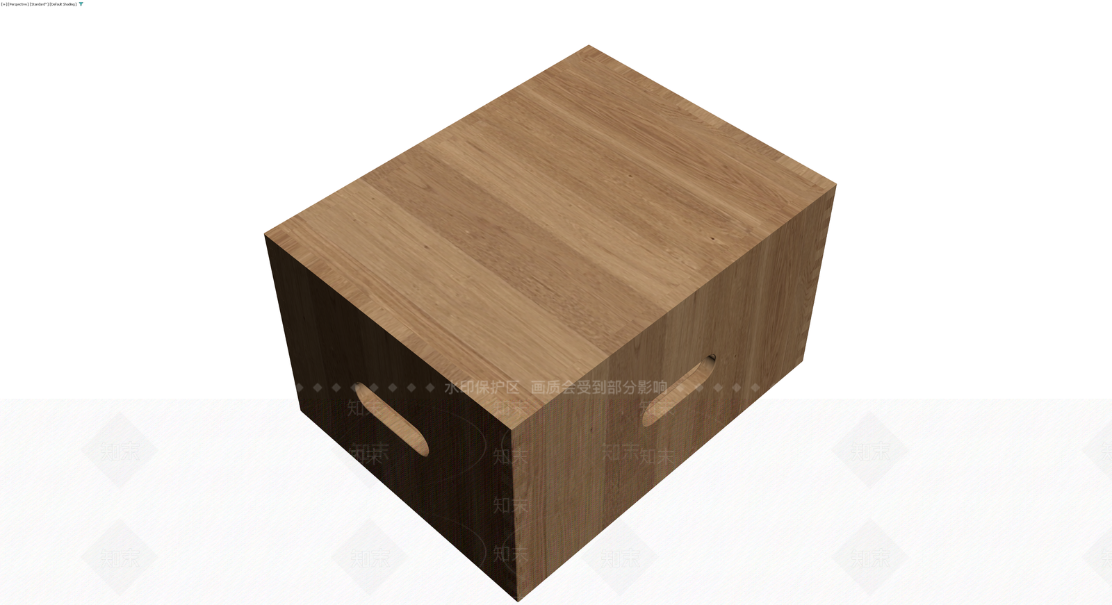 木质收纳箱/储物盒3D模型下载【ID:1229624653】