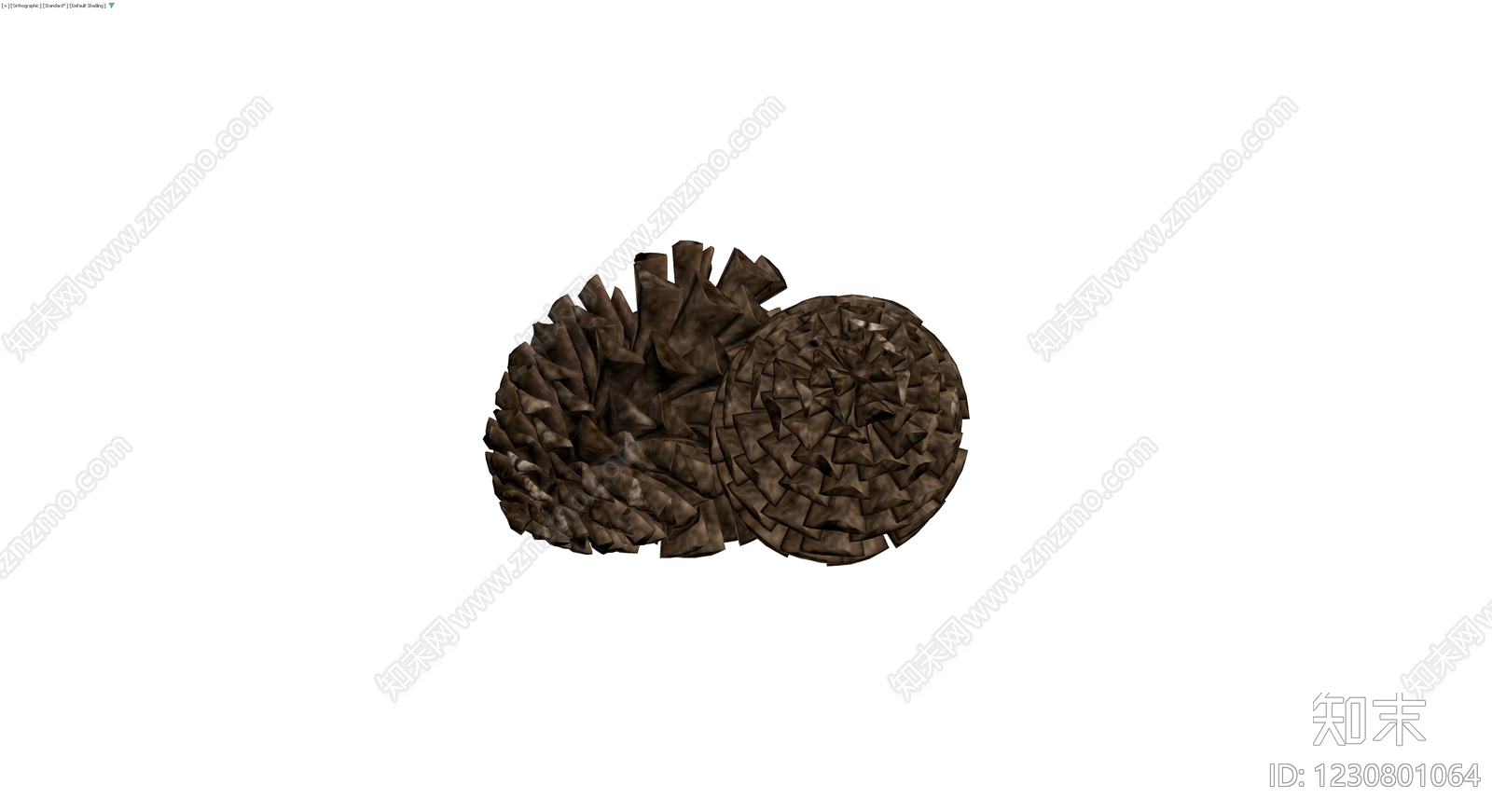 松果组合模型3D模型下载【ID:1230801064】