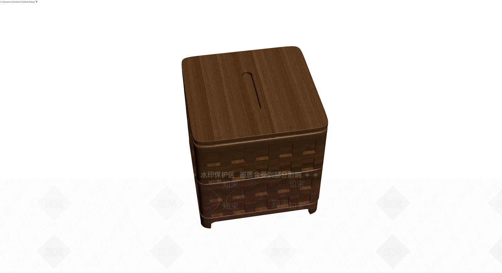 木质纹理收纳柜3D模型下载【ID:1230602493】
