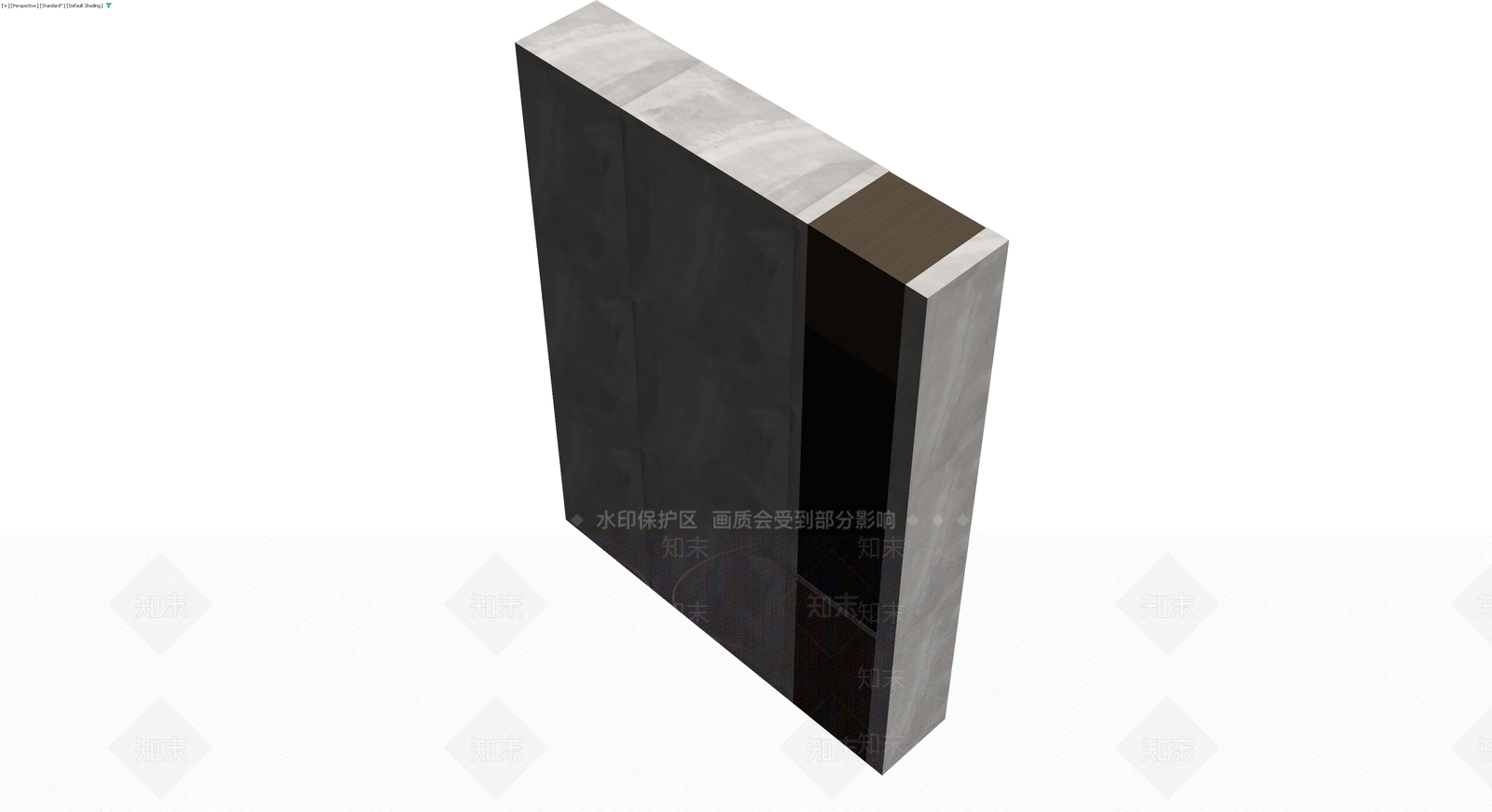 现代风格展示柜3D模型下载【ID:1230343050】