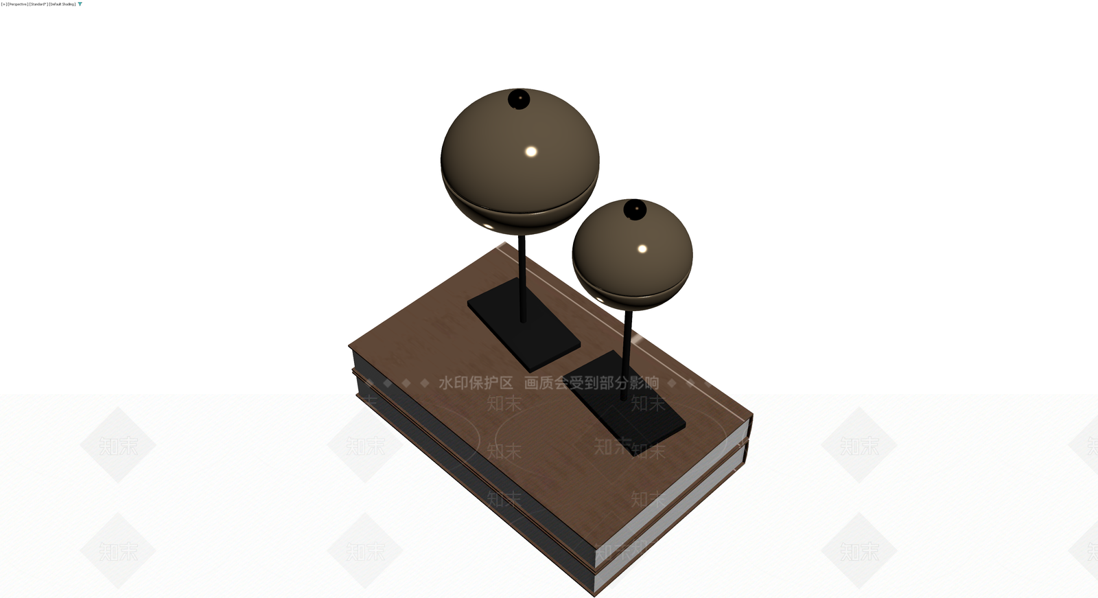 书籍摆件组合3D模型下载【ID:1229677750】