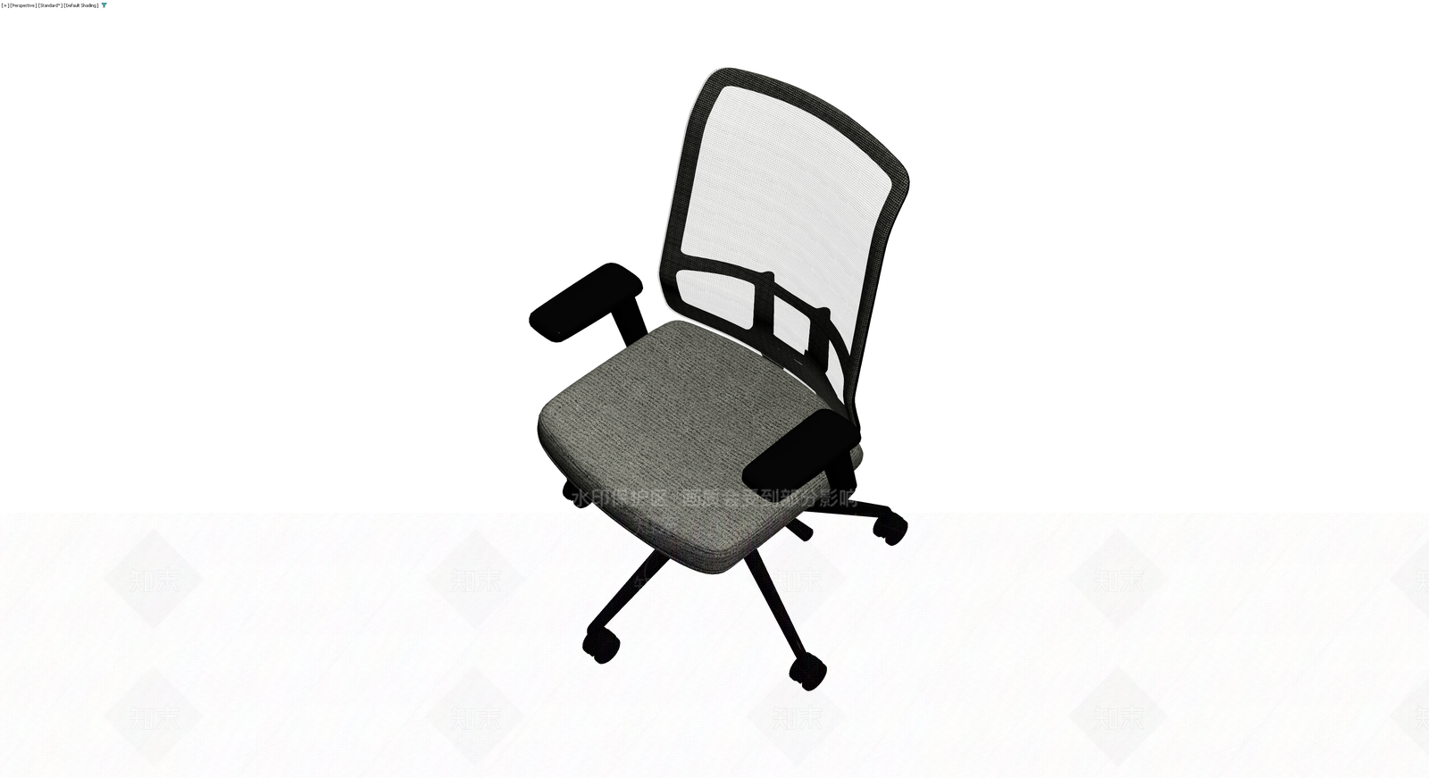 网布办公椅3D模型下载【ID:1229999006】