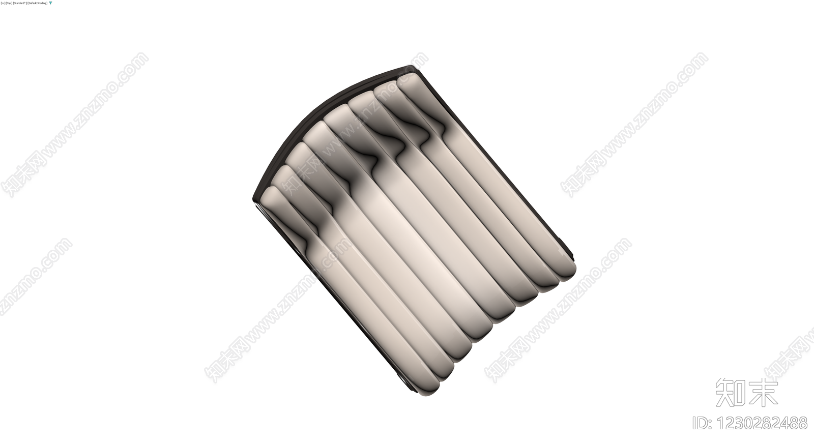 现代条纹造型单人椅3D模型下载【ID:1230282488】