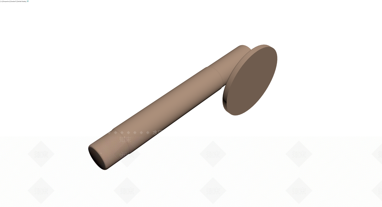 哑光材质圆柄工具3D模型下载【ID:1230643844】