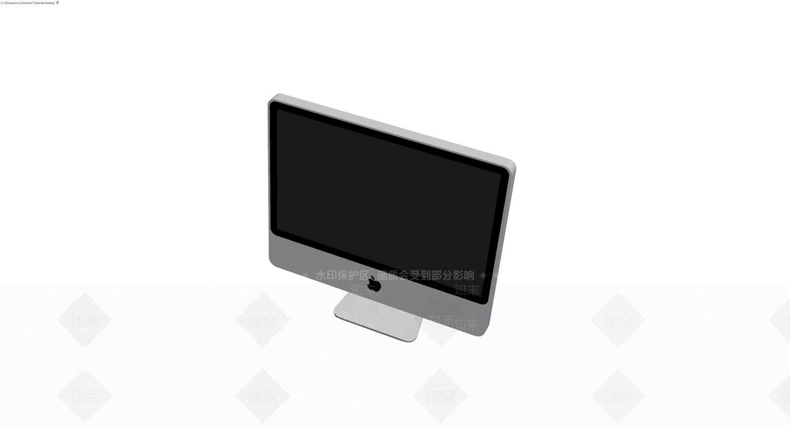 iMac一体机显示器3D模型下载【ID:1230699392】