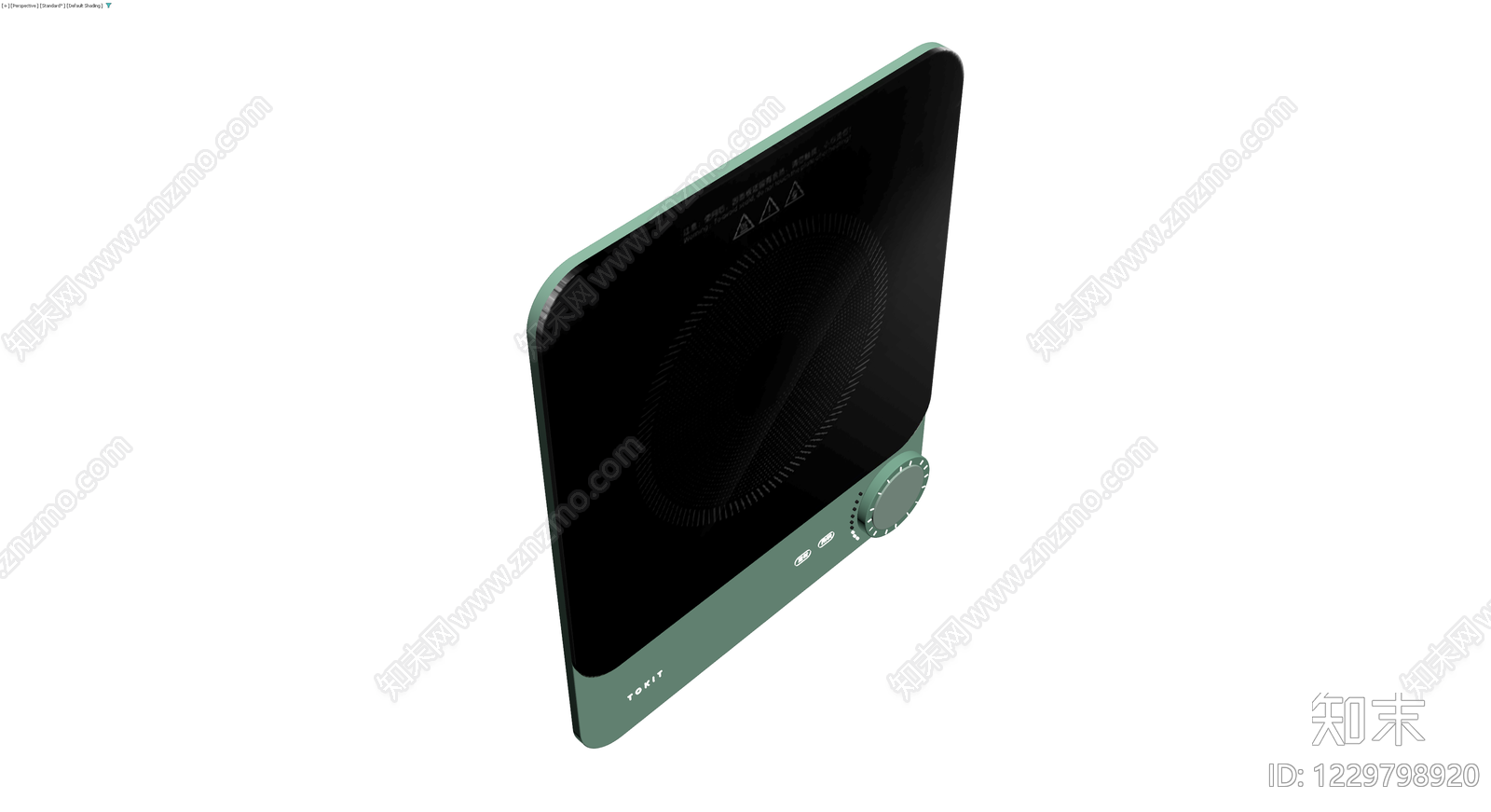 TOKIT复古电磁炉3D模型下载【ID:1229798920】