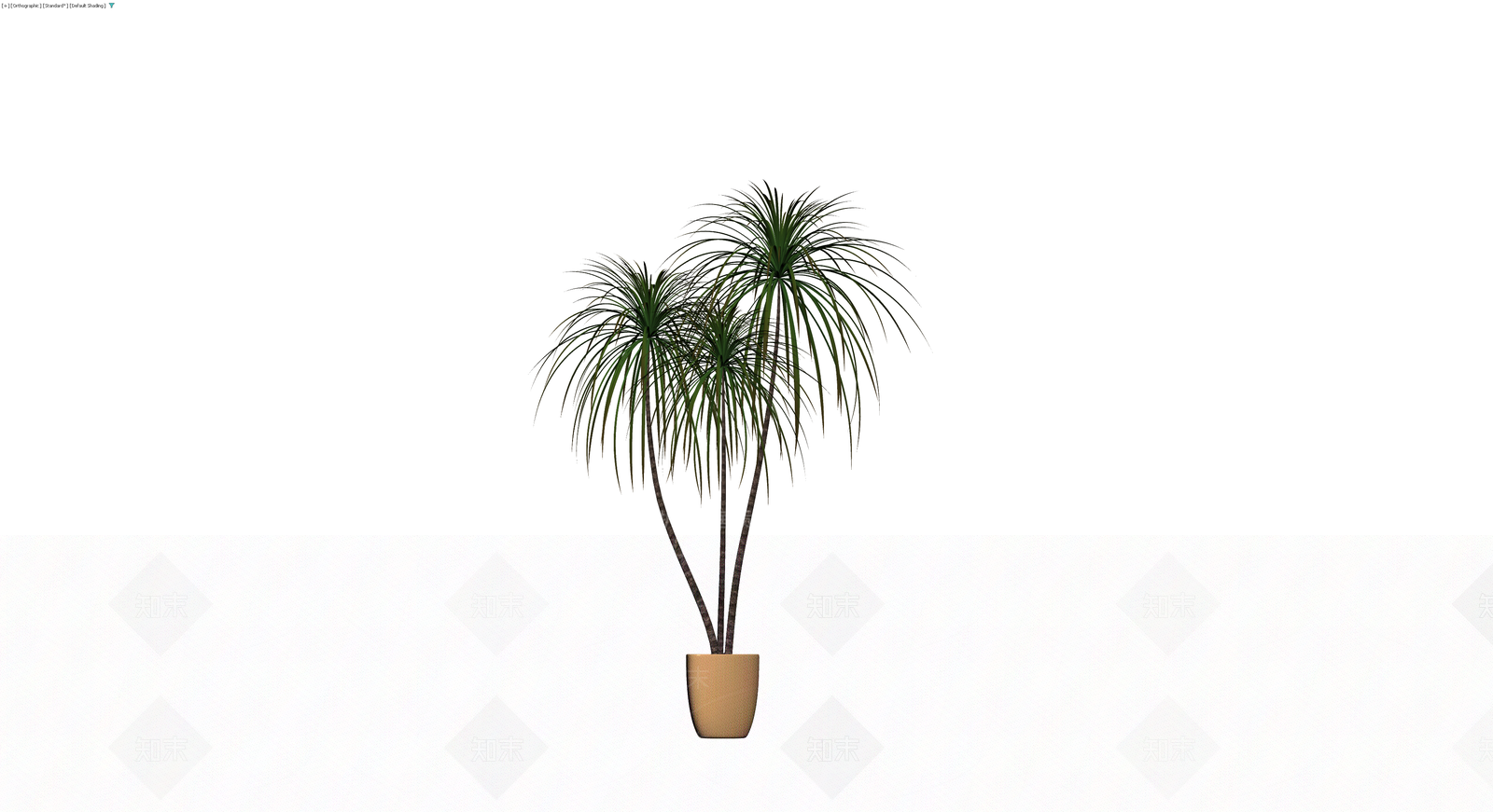 三株盆栽绿植模型3D模型下载【ID:1230366083】