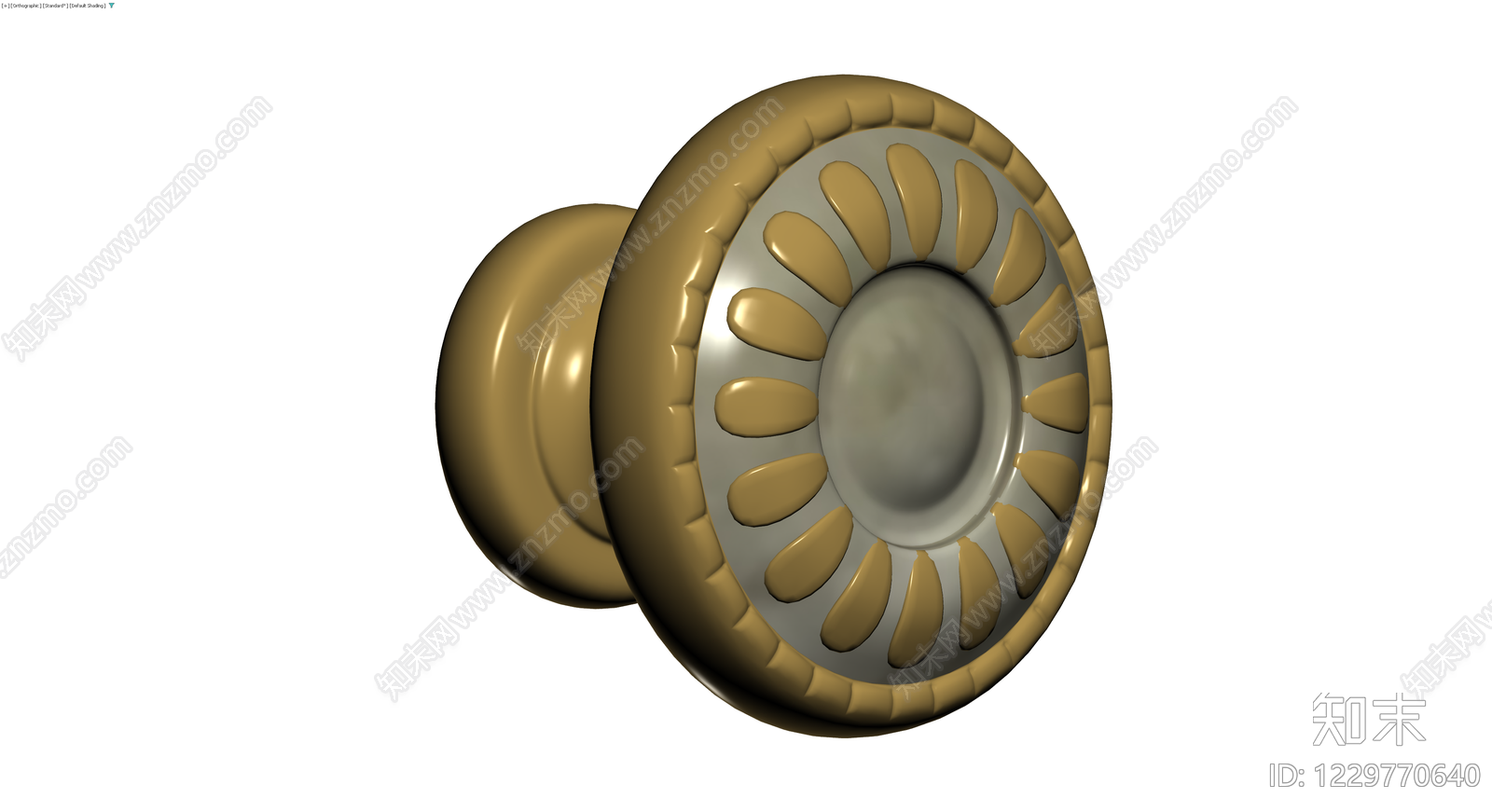 金色复古壁灯3D模型下载【ID:1229770640】