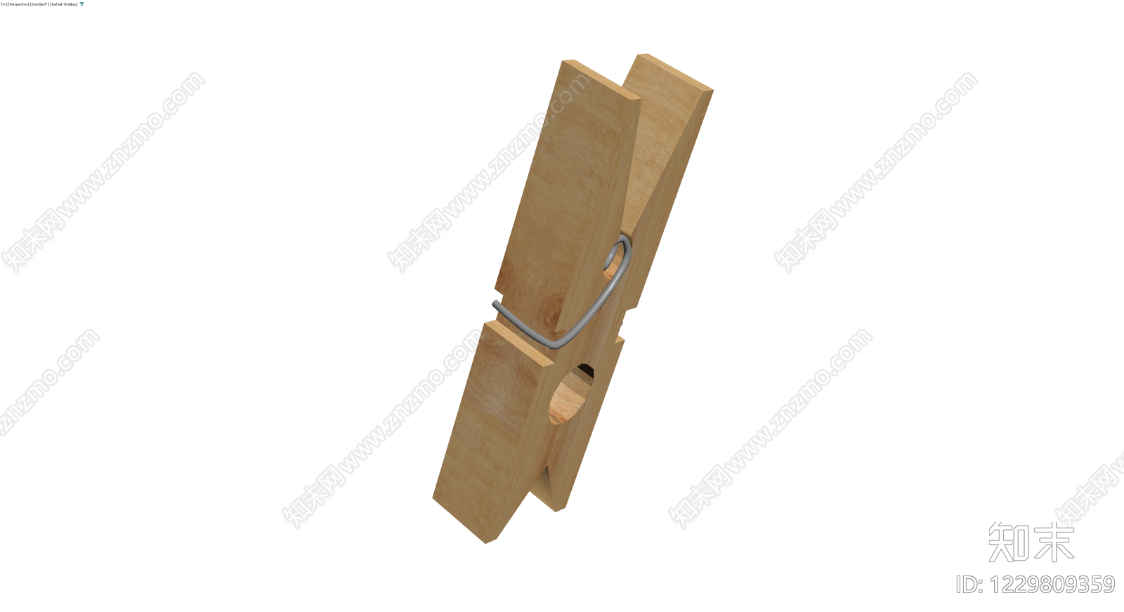 木质夹子模型3D模型下载【ID:1229809359】