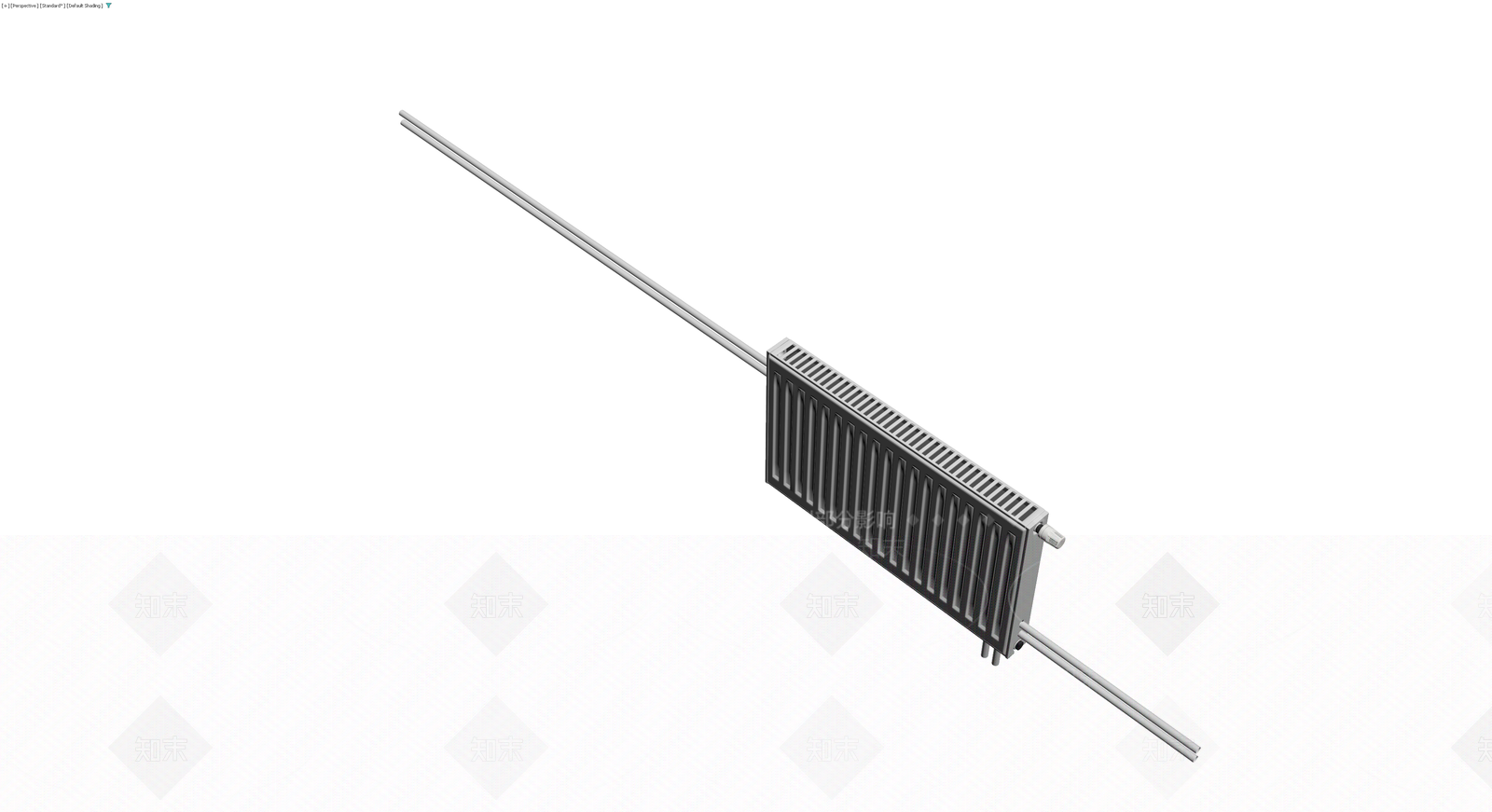 灰色散热器模型3D模型下载【ID:1229893042】