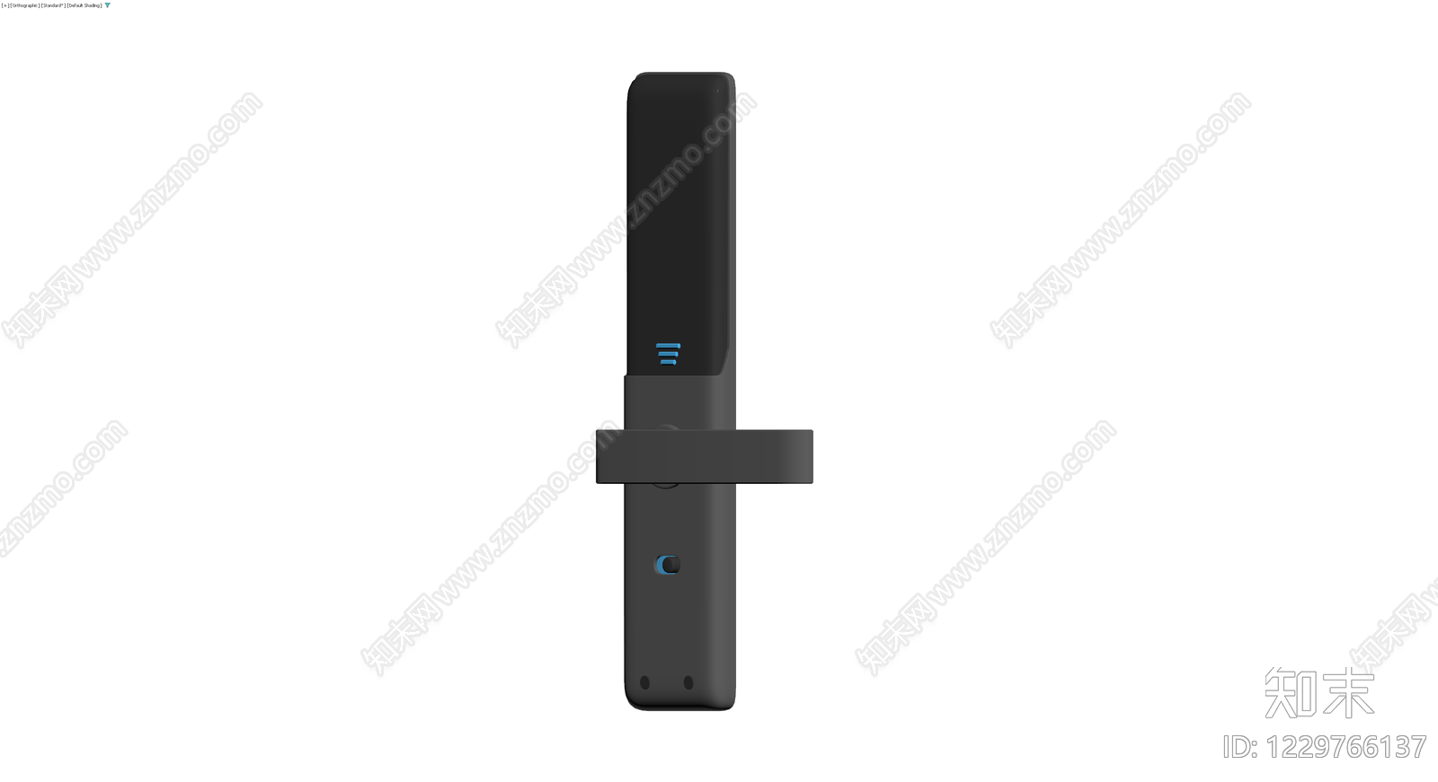 现代智能门锁3D模型下载【ID:1229766137】