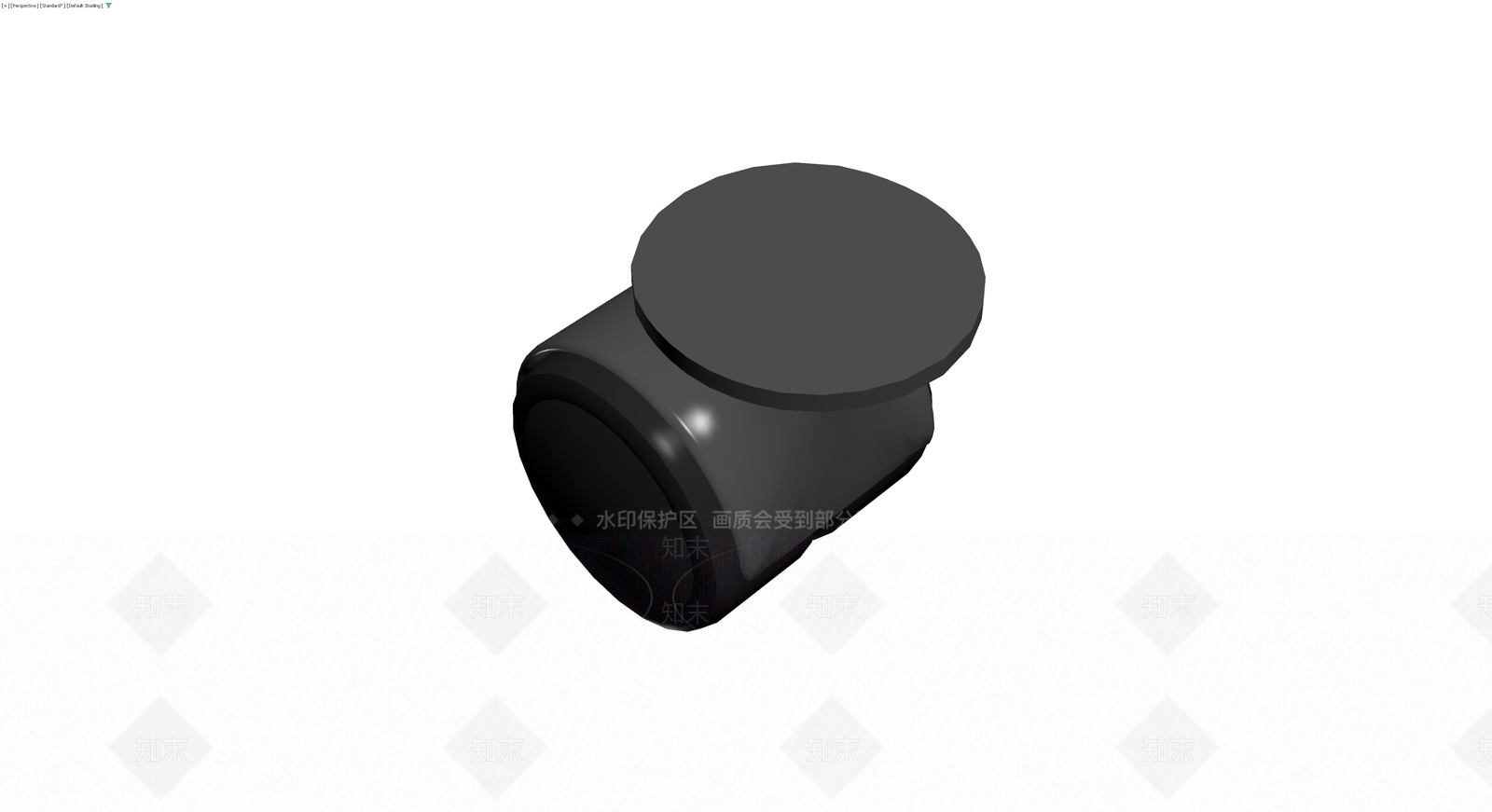 黑色工业阀门模型3D模型下载【ID:1230569894】