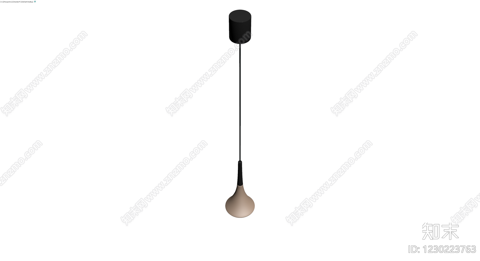 现代吊灯模型3D模型下载【ID:1230223763】