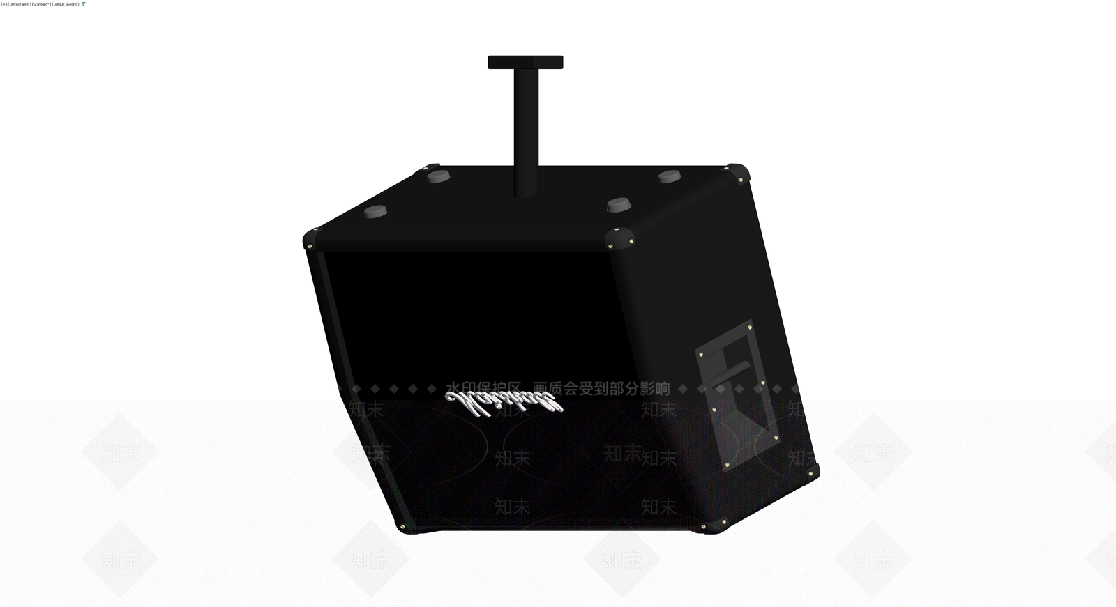 Marshall音箱模型3D模型下载【ID:1229618647】