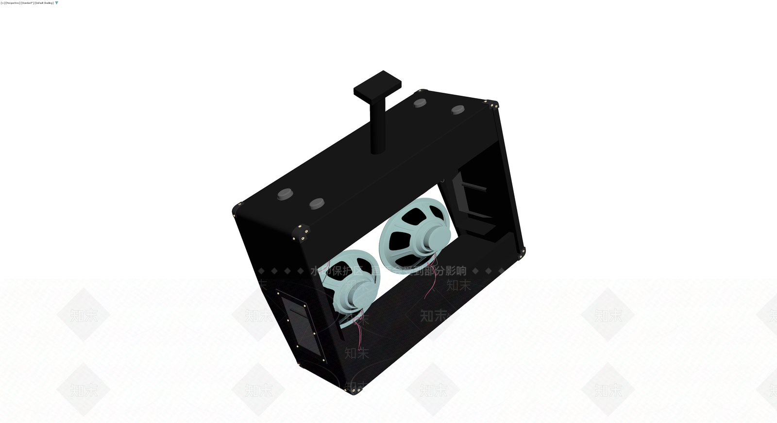 Marshall音箱模型3D模型下载【ID:1229618647】