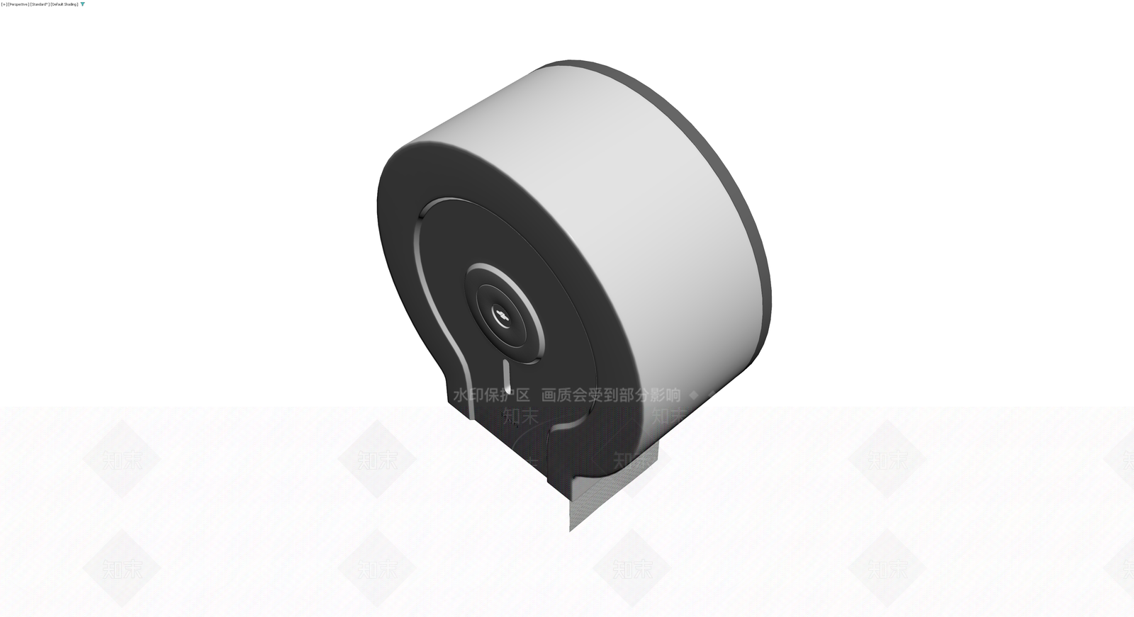 TOTO品牌商用卷纸盒3D模型下载【ID:1230639937】
